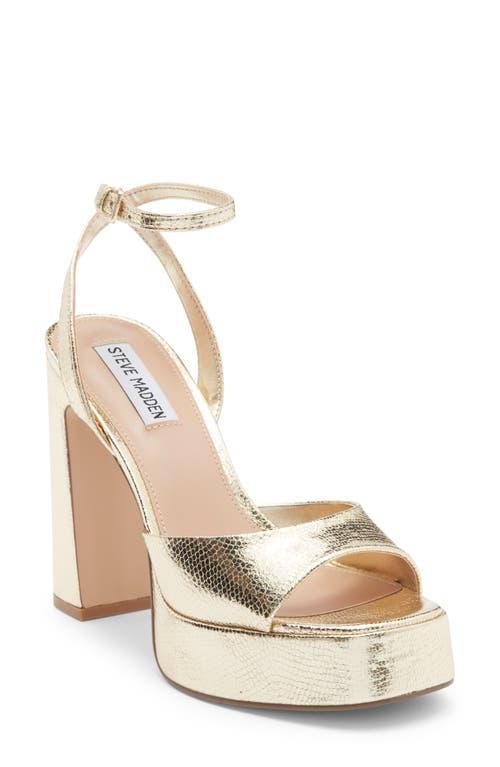 Ankle Strap Kailee Gold Steve Madden Steve Madden Womens Kailee