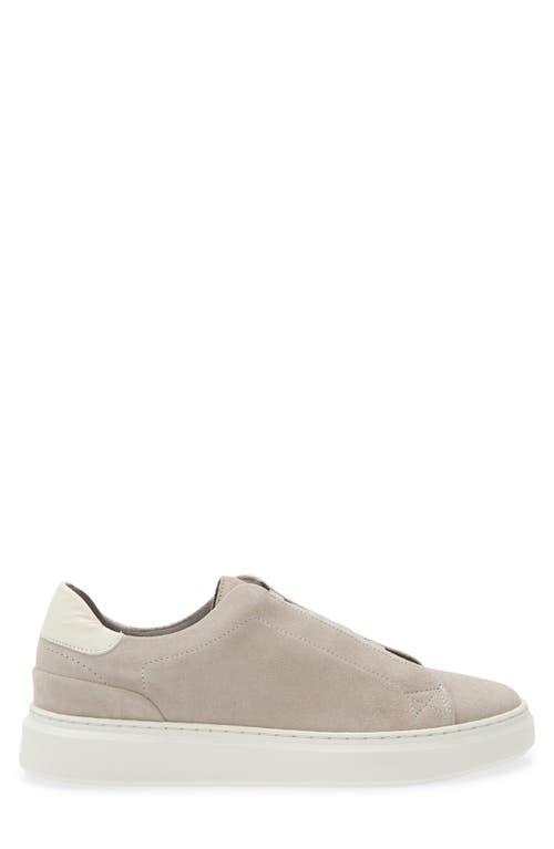 Bruno Magli Salvador Shoes Mens Size 9  Taupe Suede Slip On Casual Low Top $395 Bruno Magli Salvador Slip-On Sneaker Taupe Suede Men main image 2