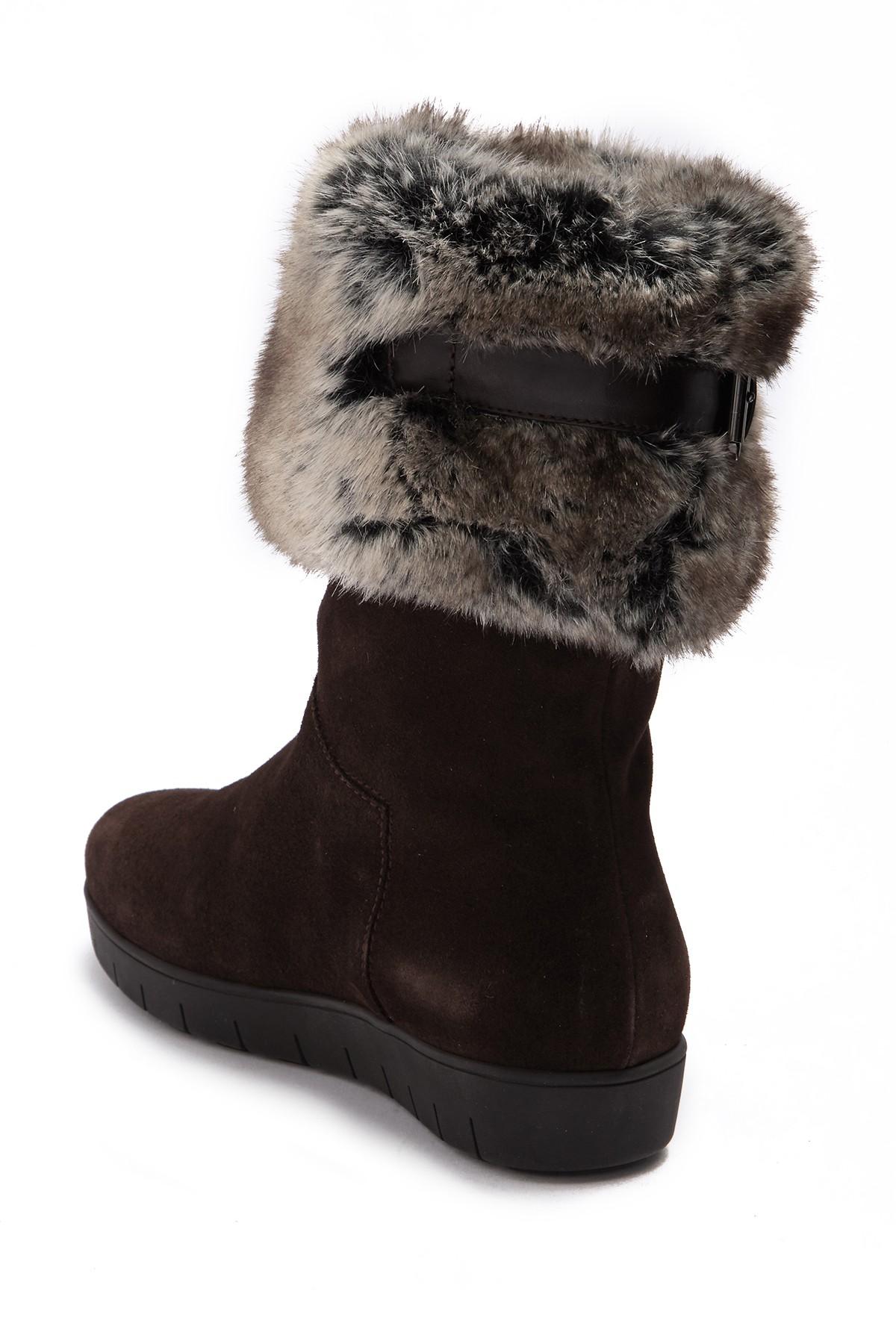 aquatalia fur boots