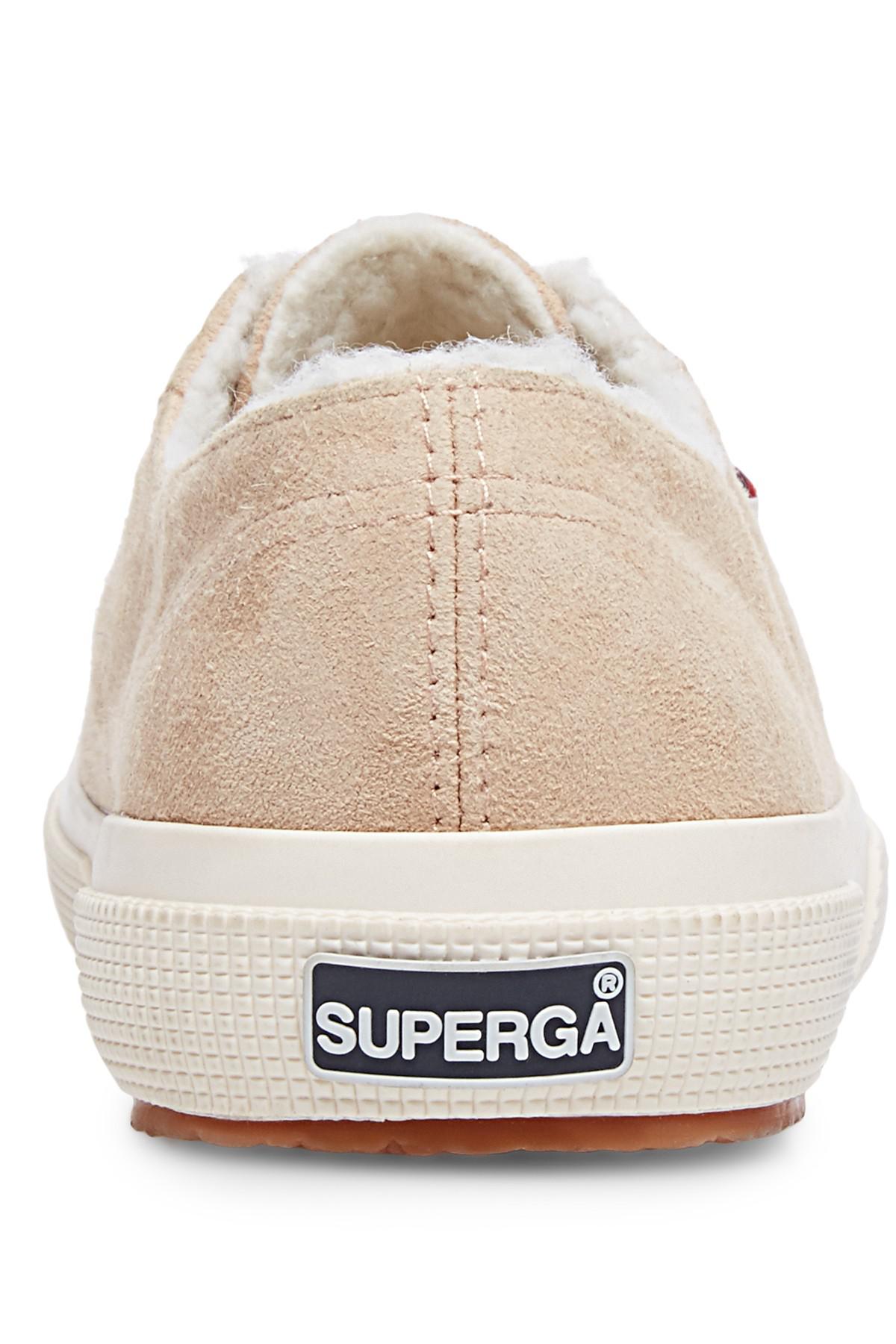 superga faux fur lined sneakers