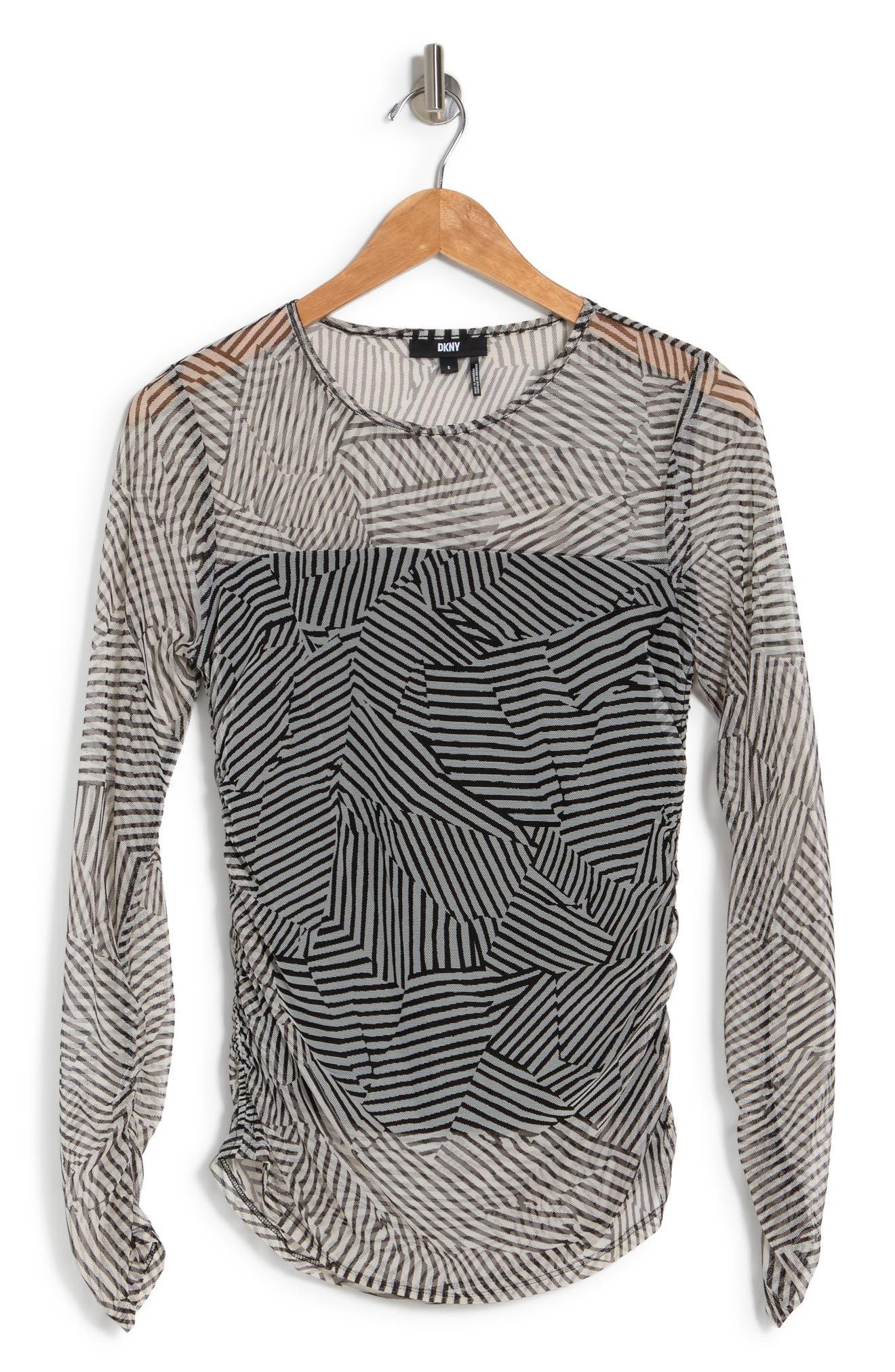 dkny long sleeve top