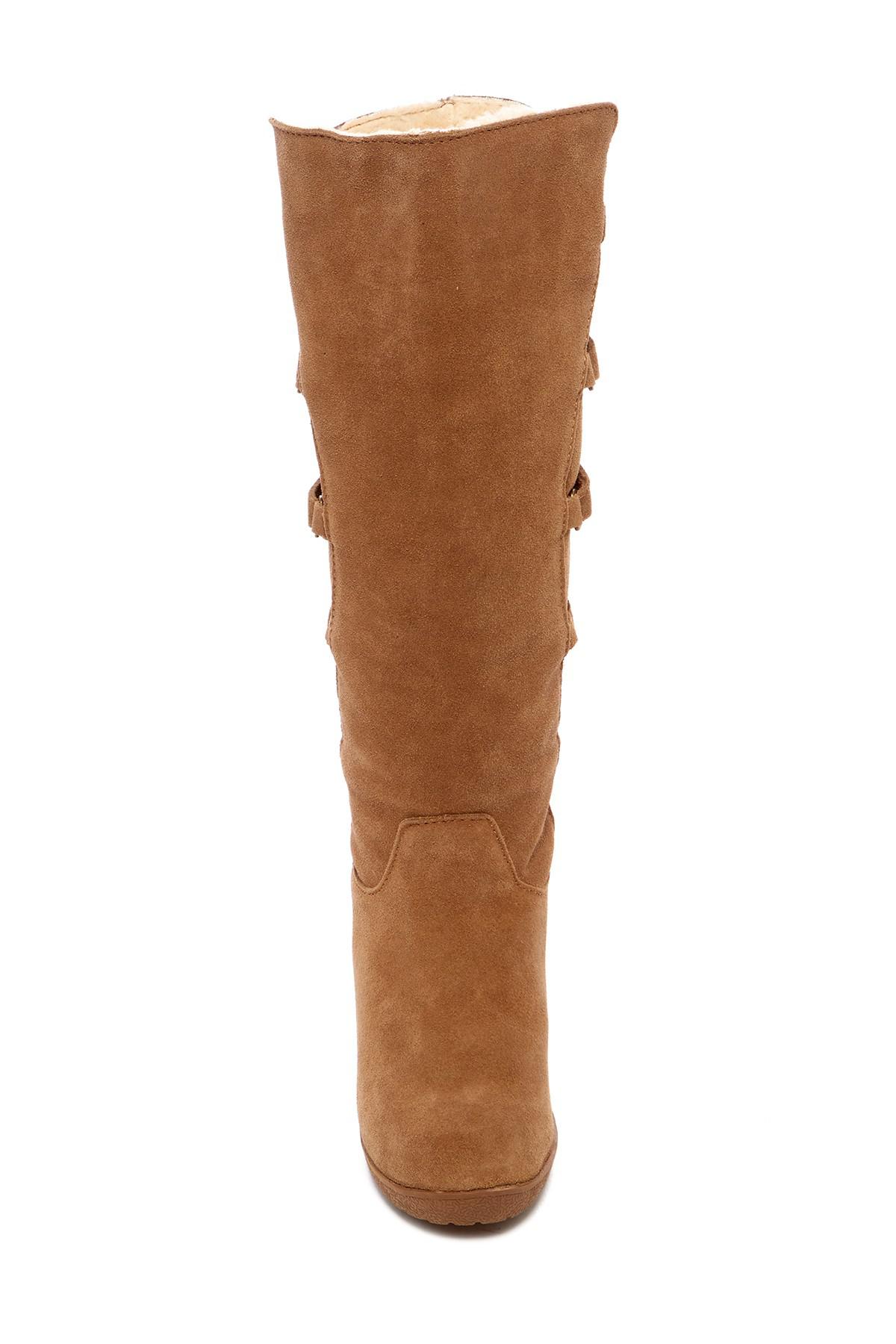 bearpaw women's britney wedge boot