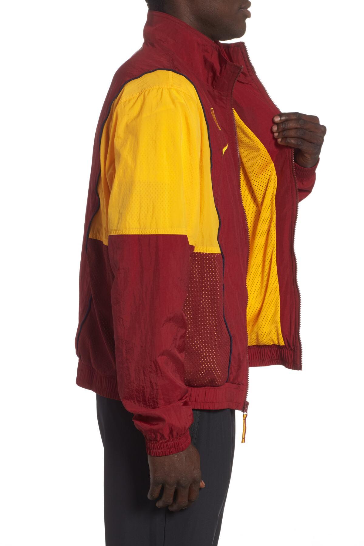 nike nba throwback track jacket
