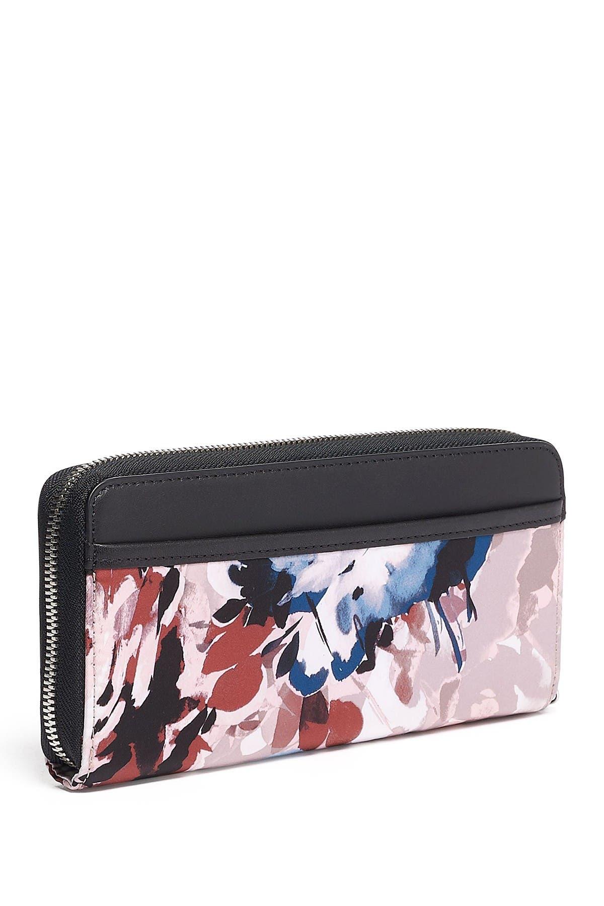 tumi zip around continental wallet