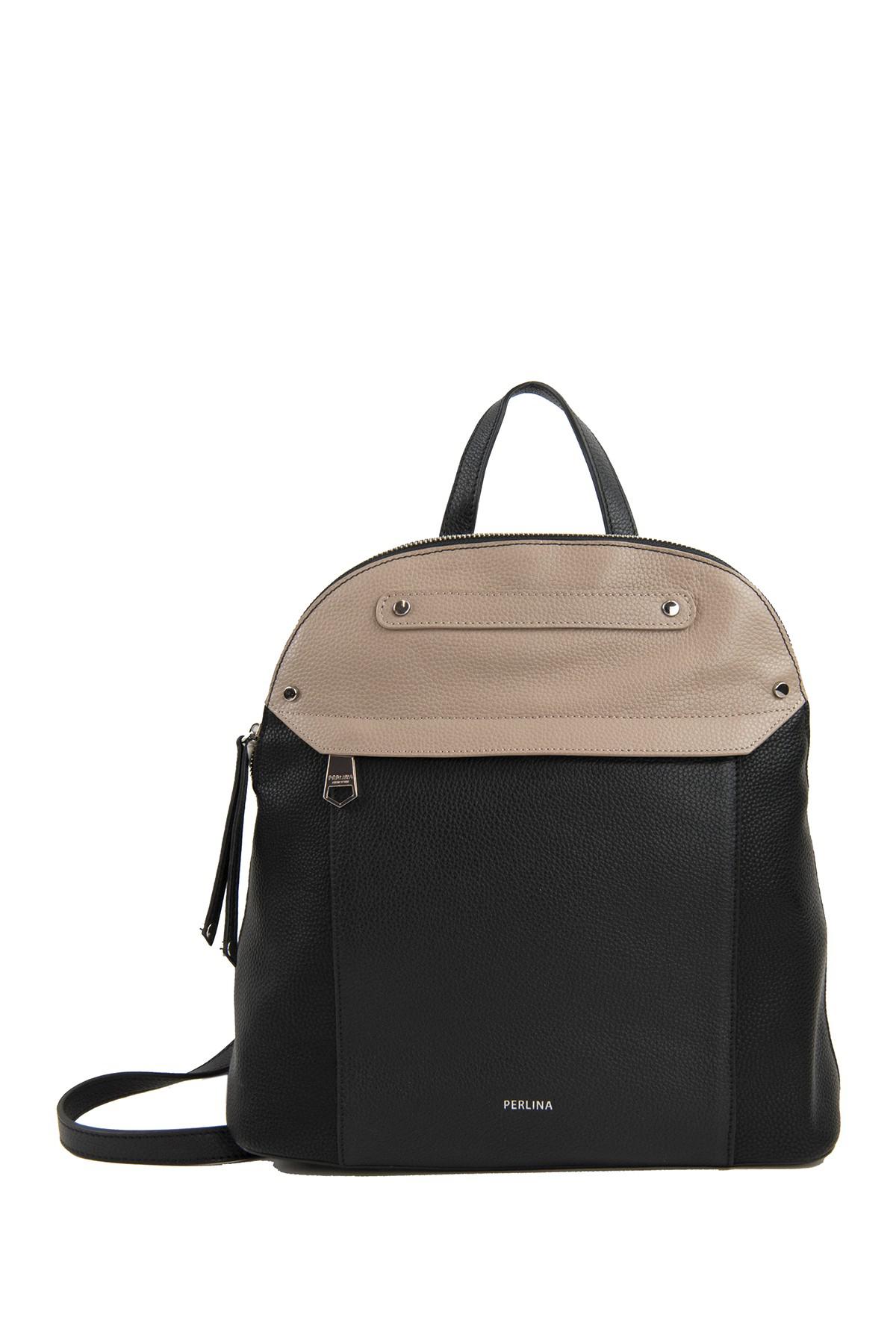 perlina leather backpack