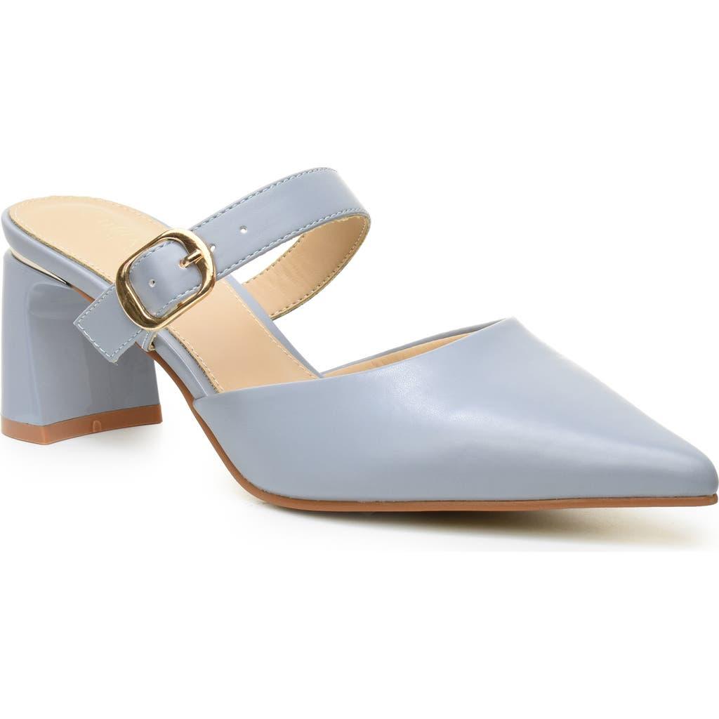 Catherine Malandrino Belky Buckle Mule Pump in Blue Lyst
