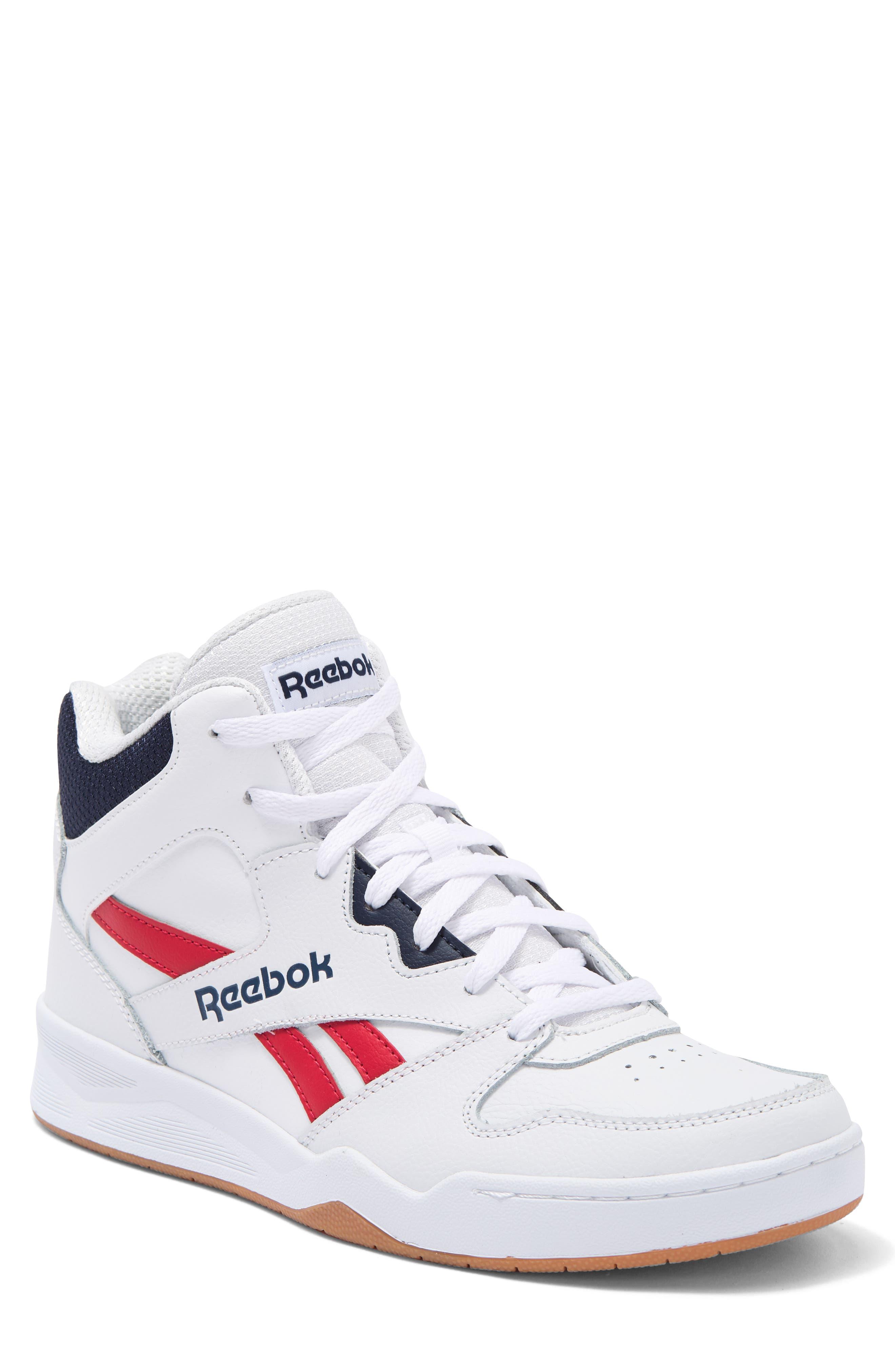 Reebok Royal Bb4500 Hi2 Sneaker In White/vector Red/navy At Nordstrom Rack  for Men | Lyst