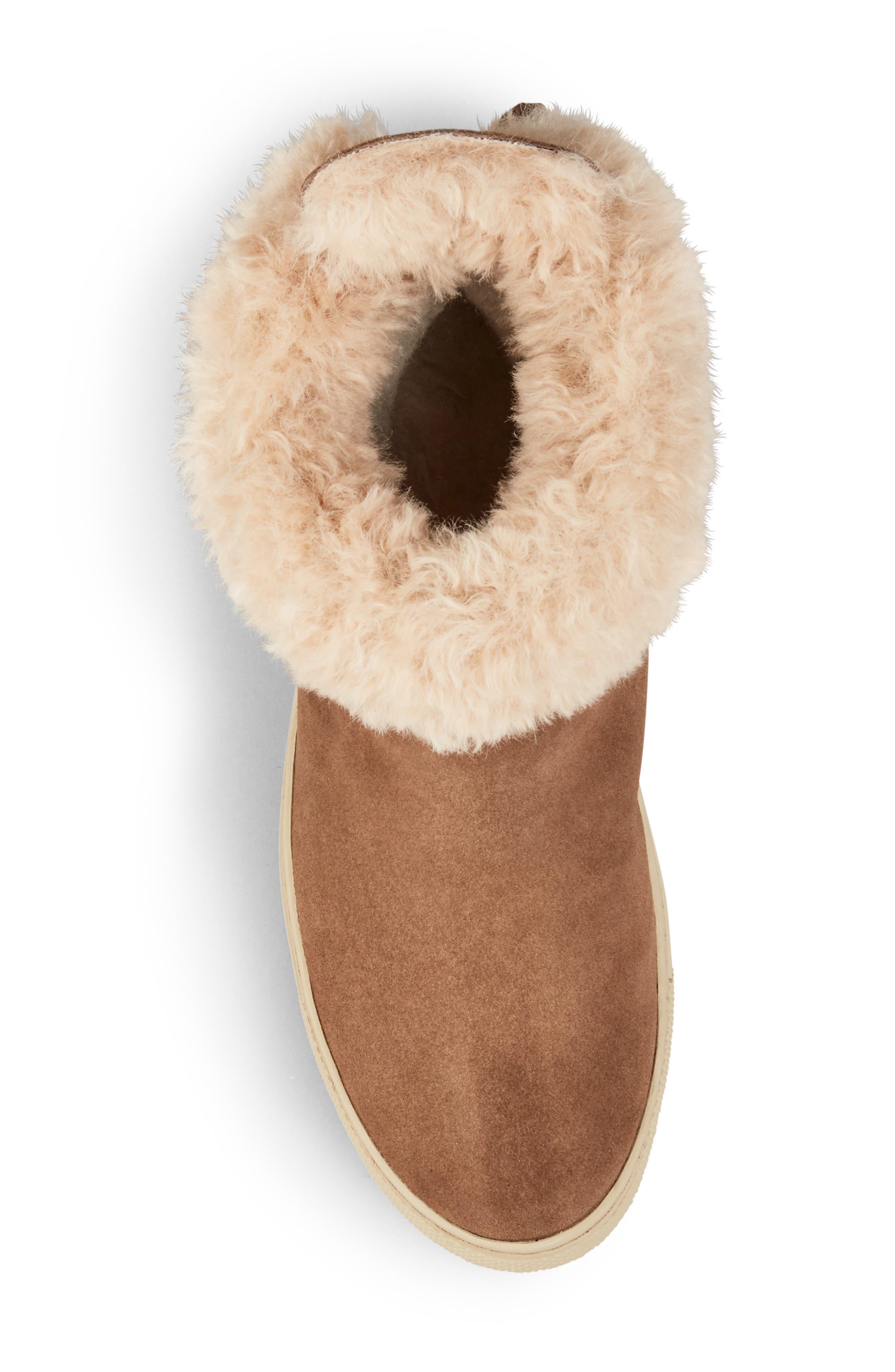 Devonne fur deals slip on