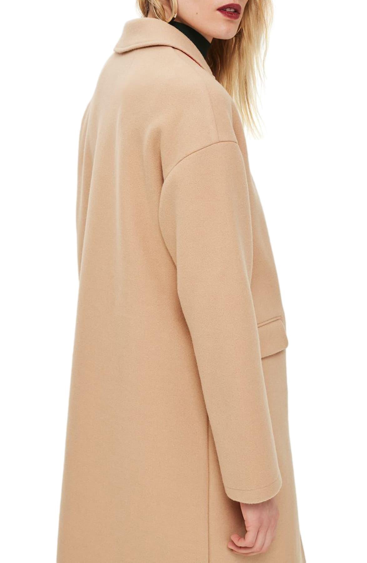 Topshop top lily coat