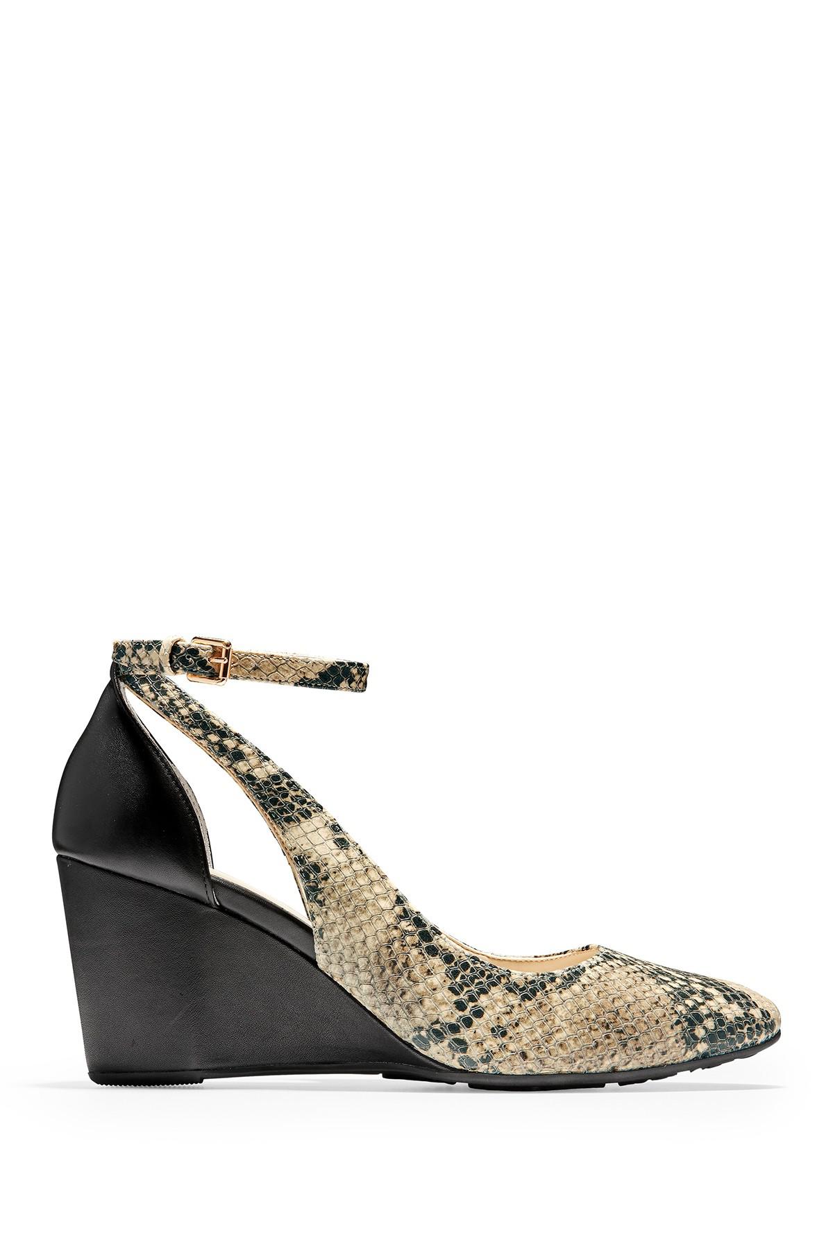 cole haan lacey cutout wedge