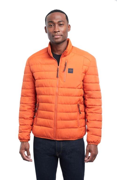 Lucky Brand Clarkson Water Resistant Packable Puffer Jacket in Orange for Men Lyst