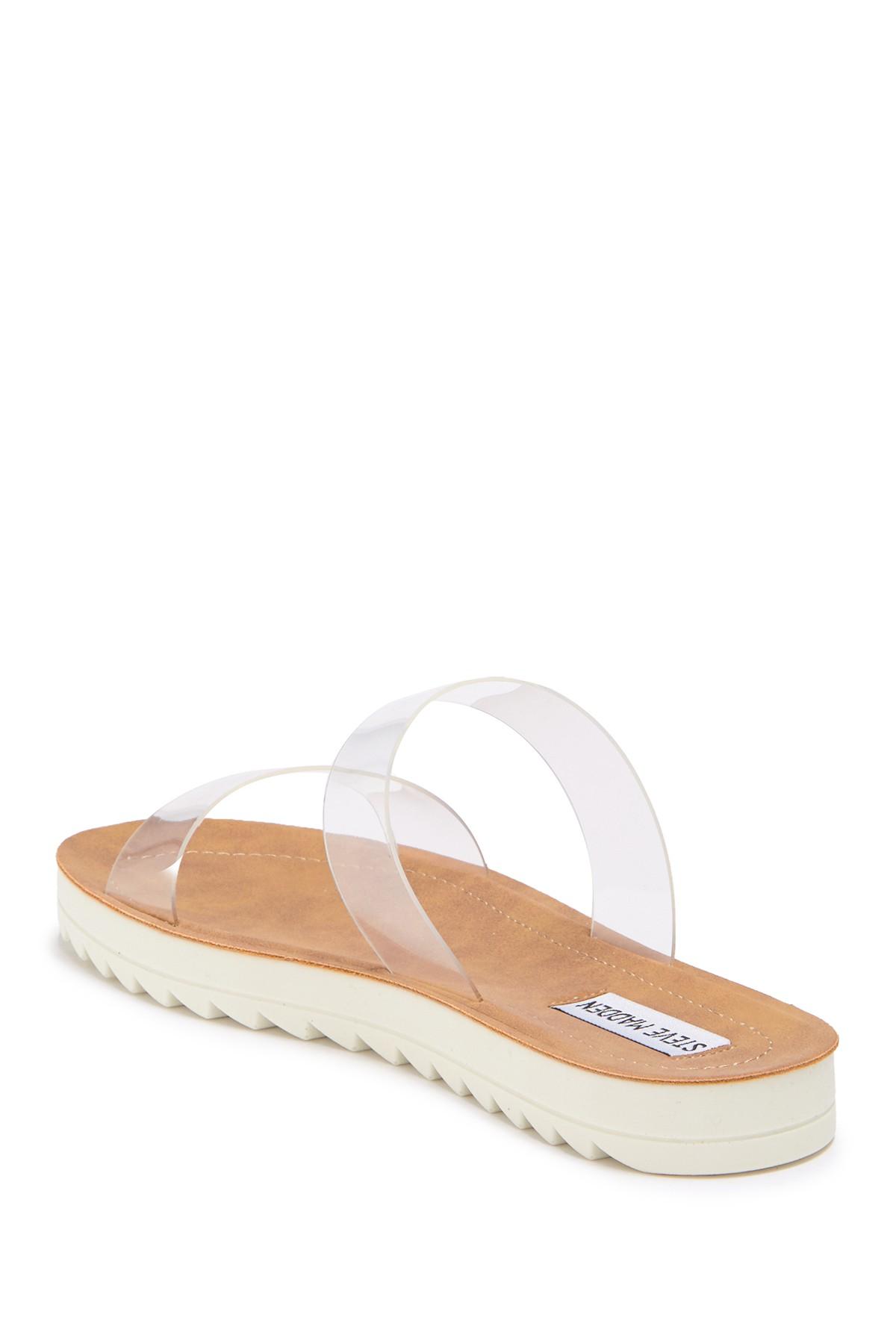 steve madden zig platform sandal