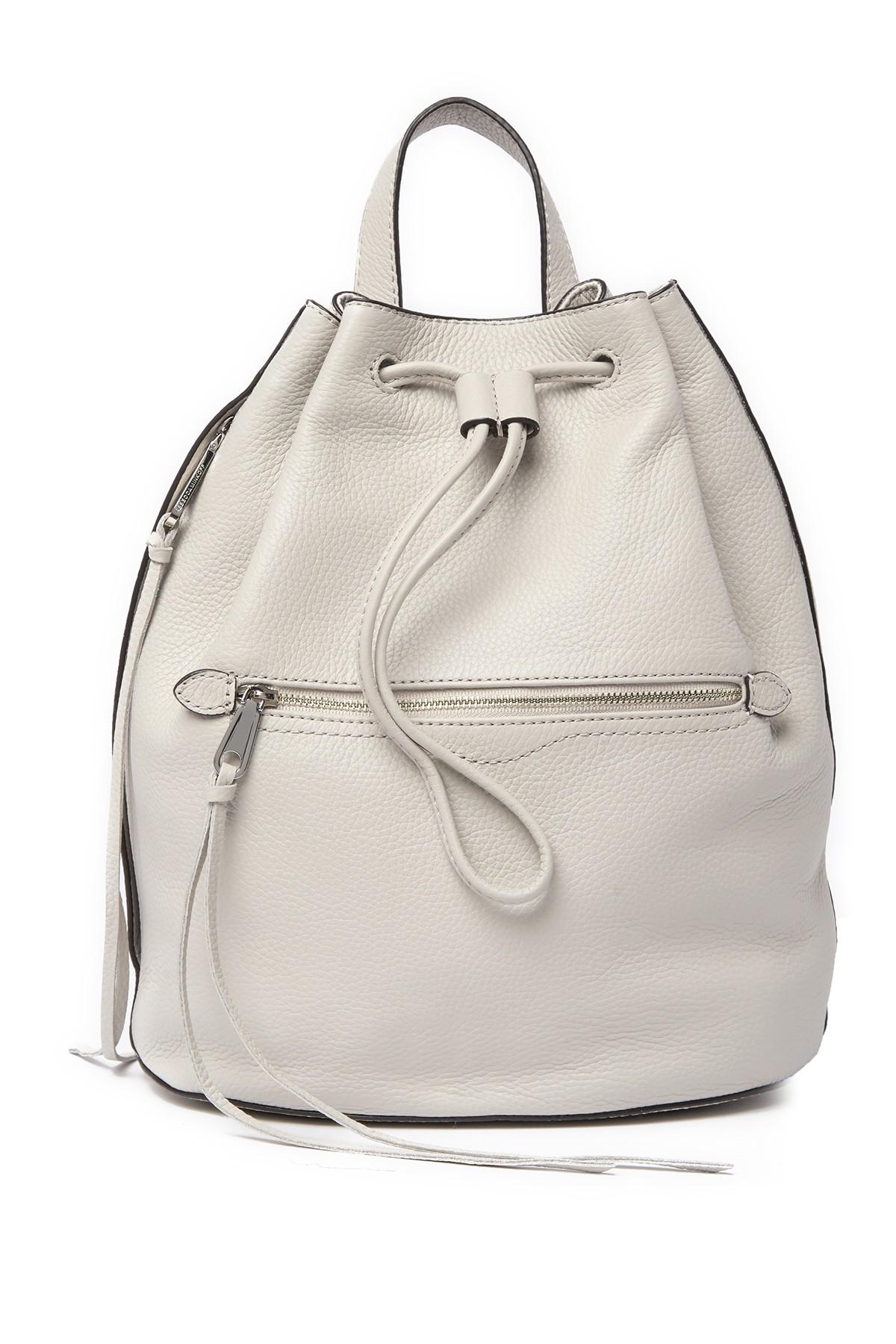rebecca minkoff leather backpack