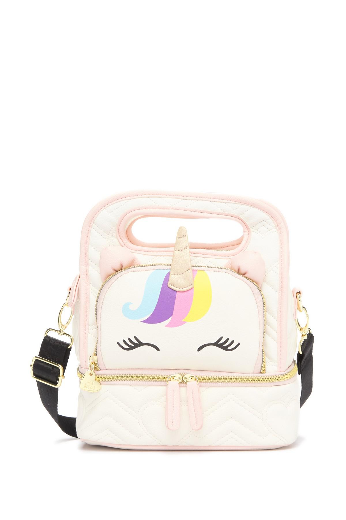 betsey johnson unicorn luggage