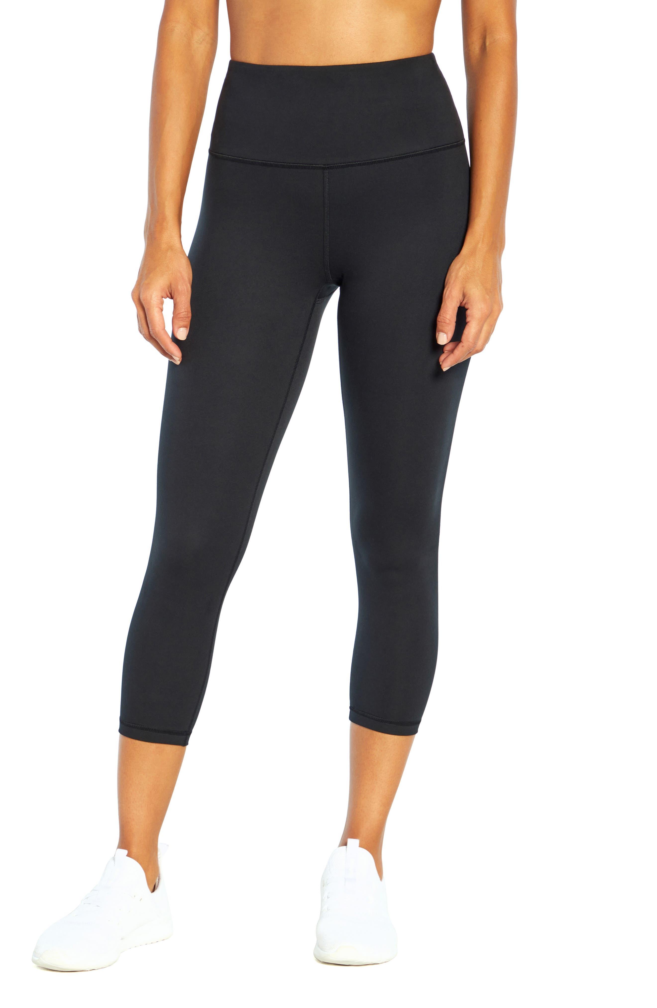 Balance Collection Contender Lux Capri Leggings In Black At Nordstrom Rack  in Blue | Lyst
