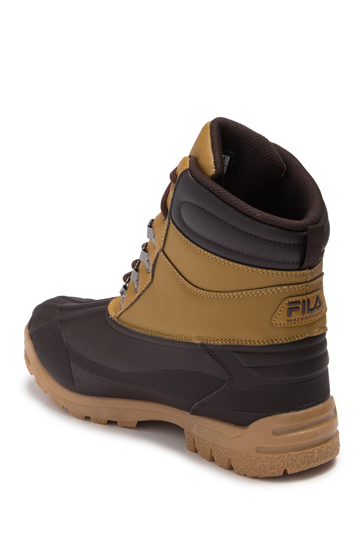 fila duck boots