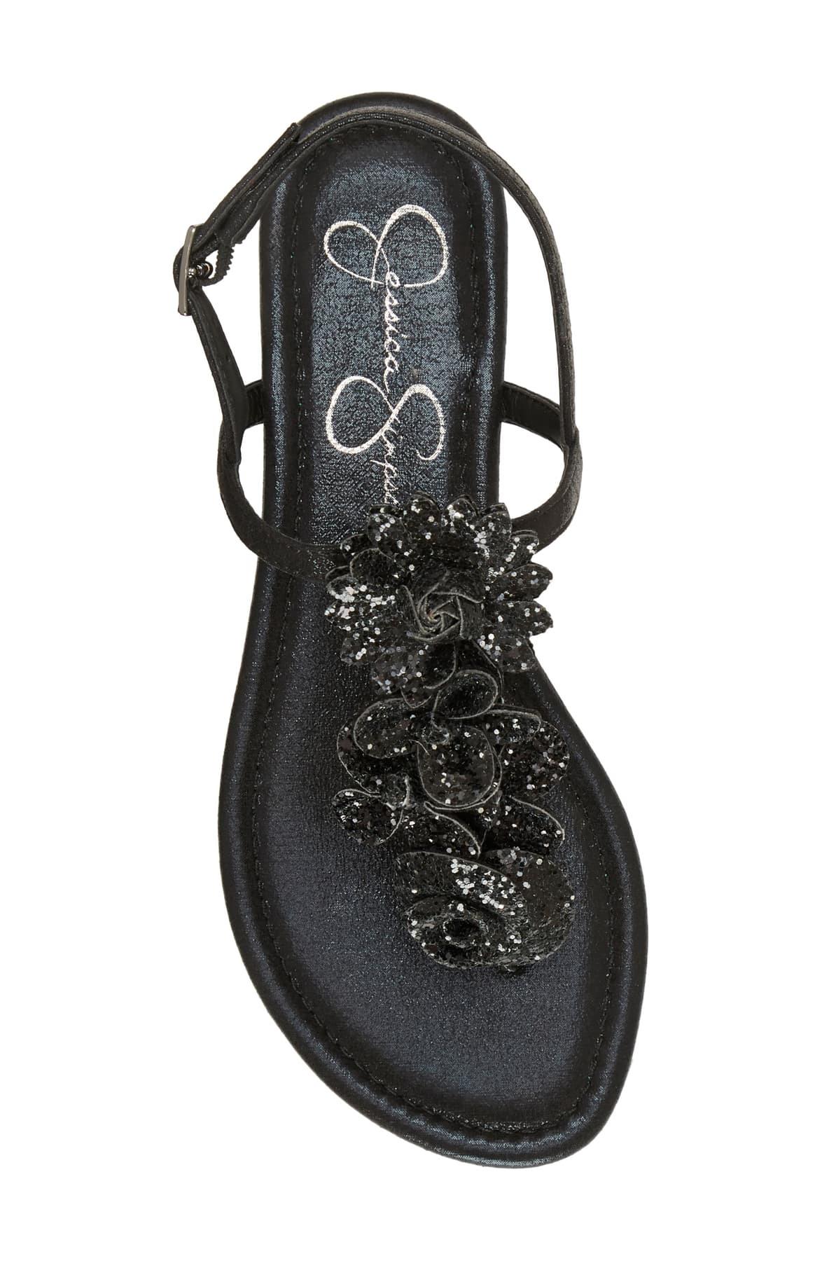 jessica simpson kelanna embellished flat sandals
