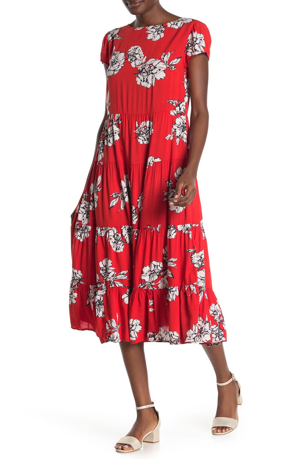 free people rita tiered dress