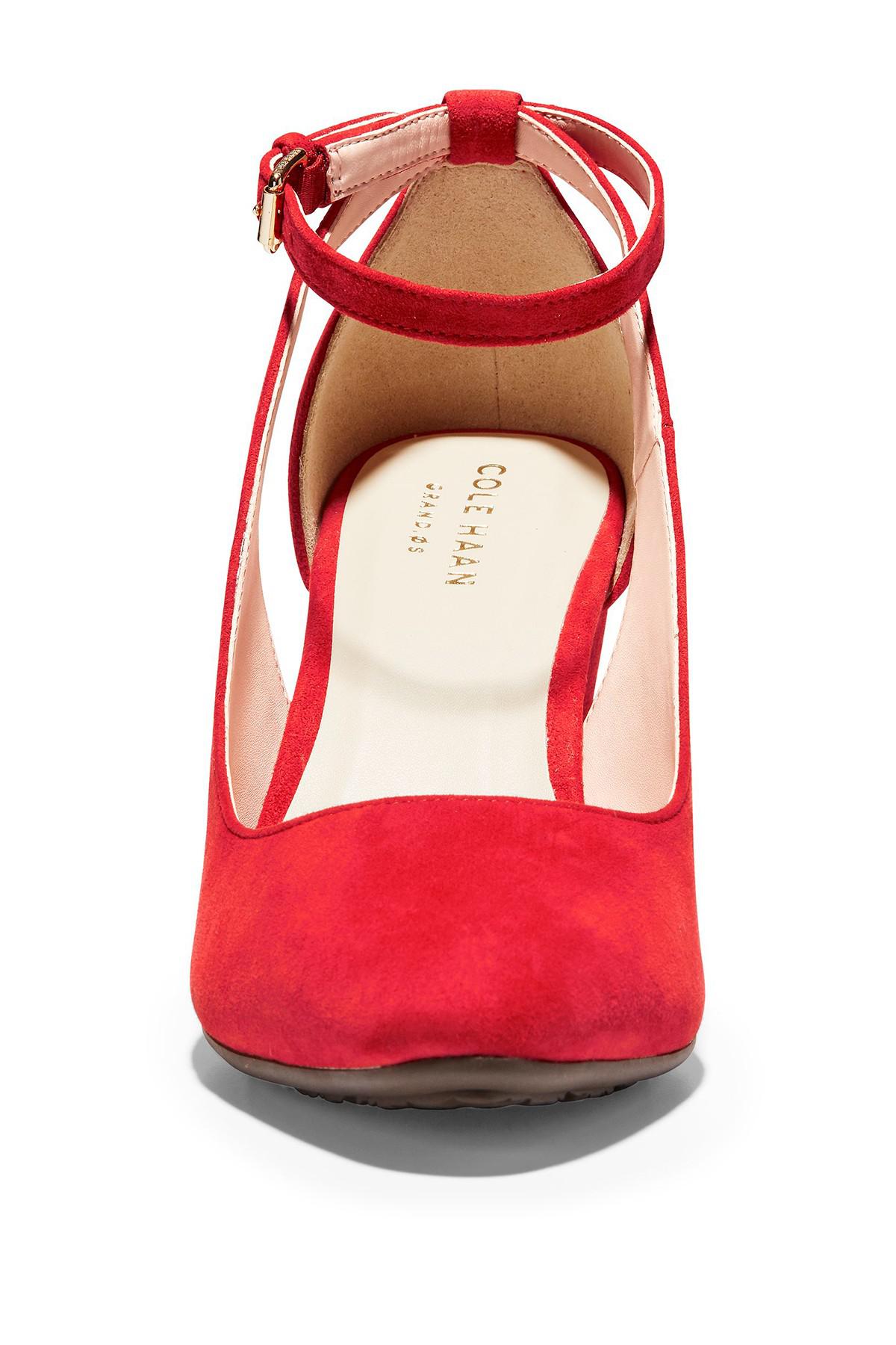 cole haan lacey cutout wedge