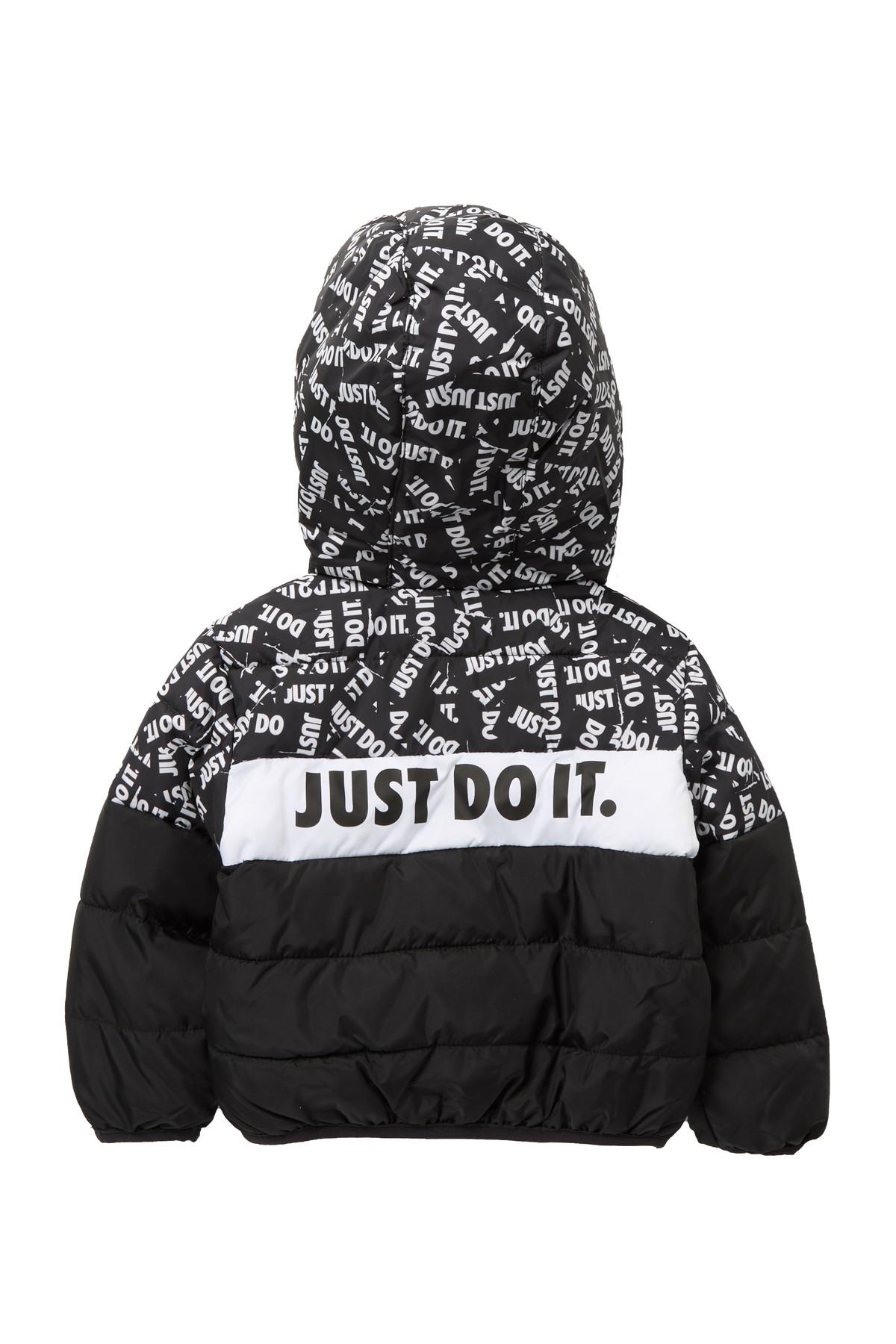 nike just do it puffer jacket