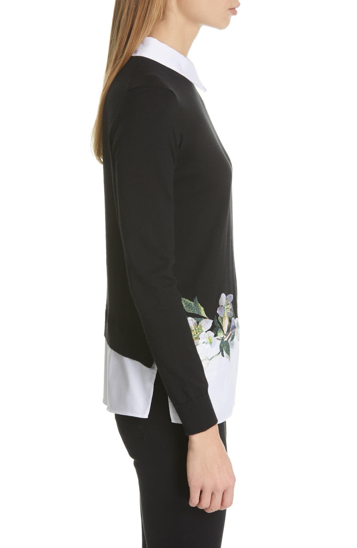 ted baker layered sweater