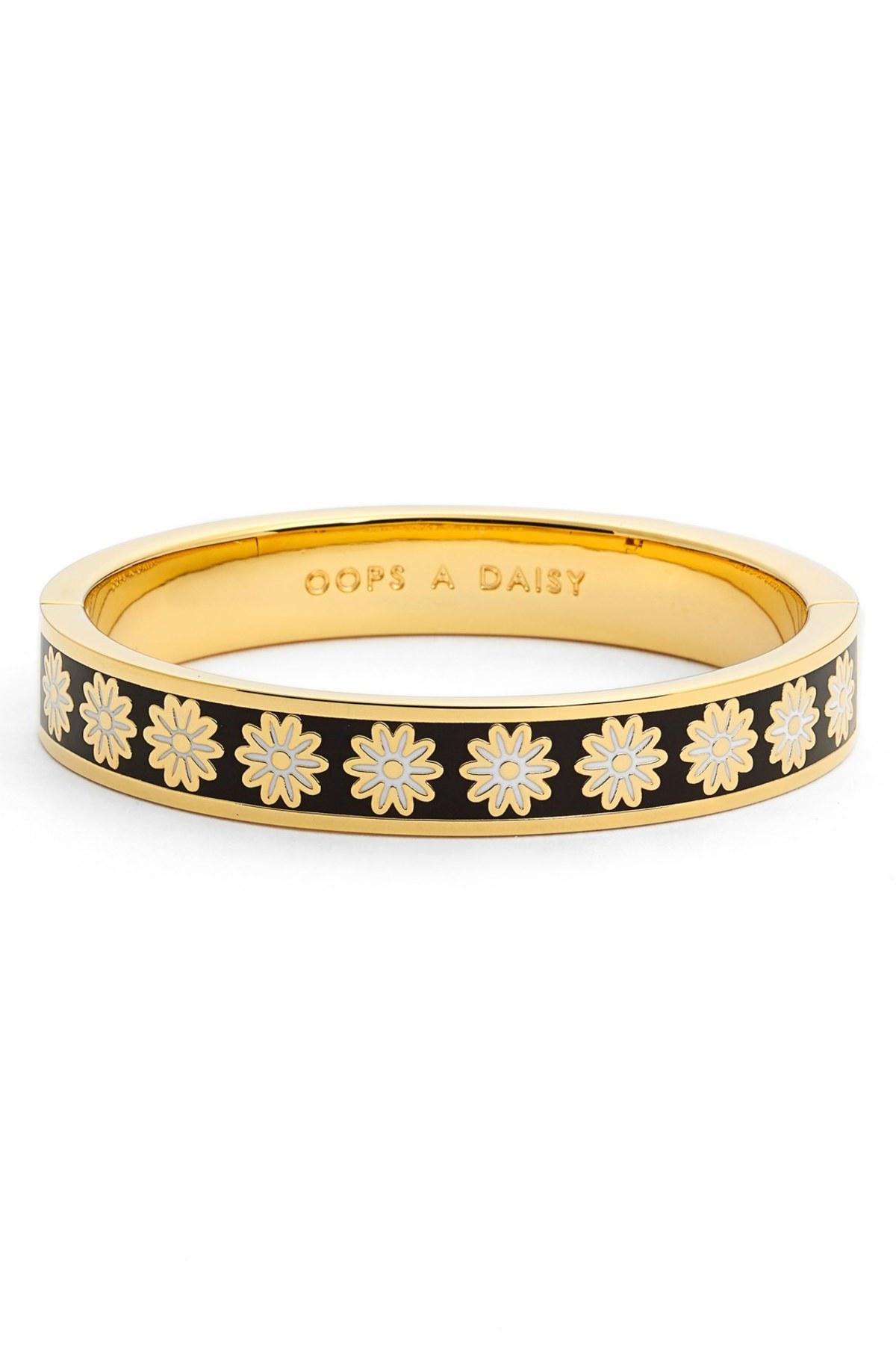 Kate Spade Dazzling Daisies Hinged Bangle - munimoro.gob.pe