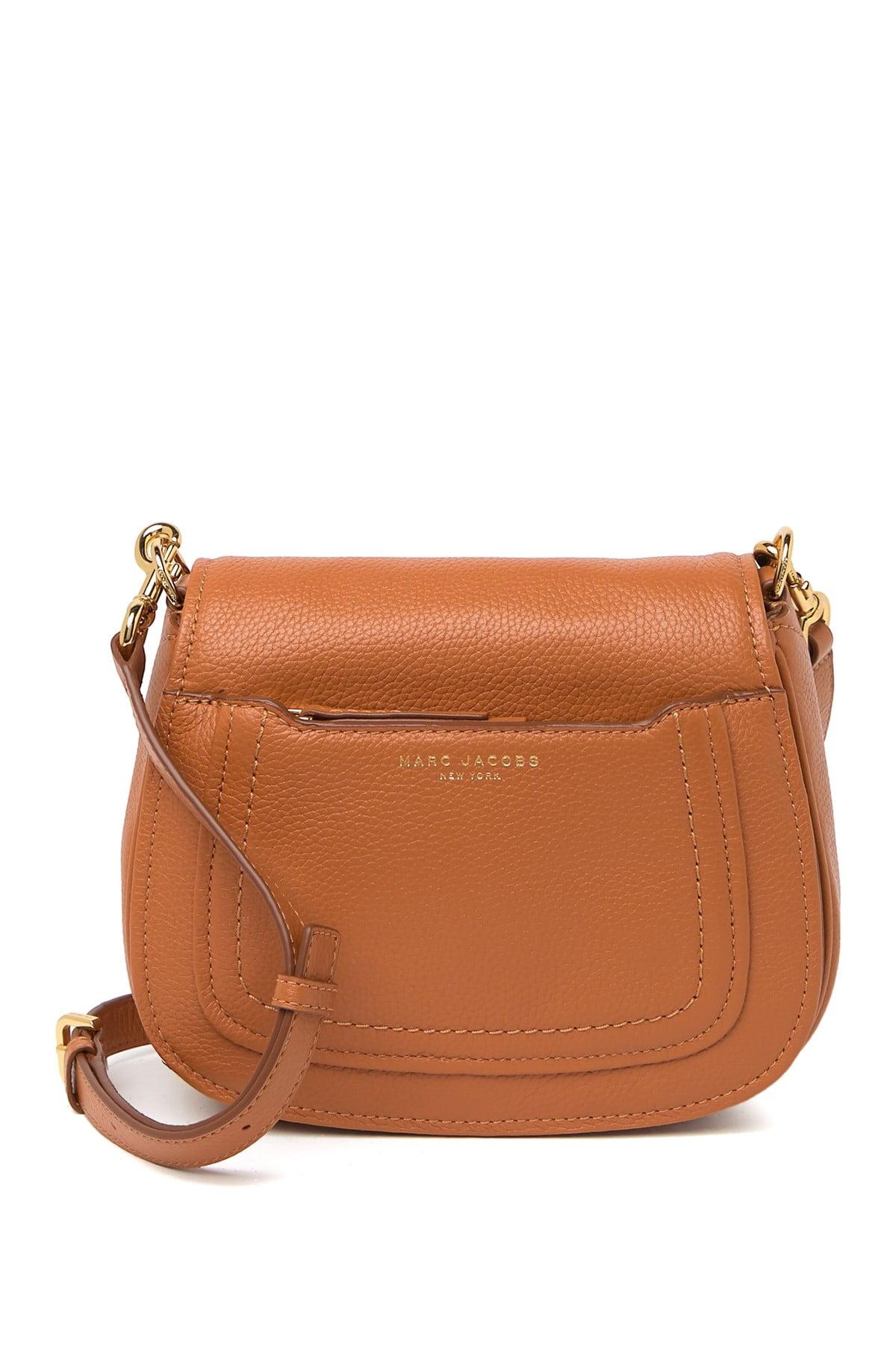 Marc Jacobs Empire City Mini Messenger Leather Crossbody Bag in Brown | Lyst
