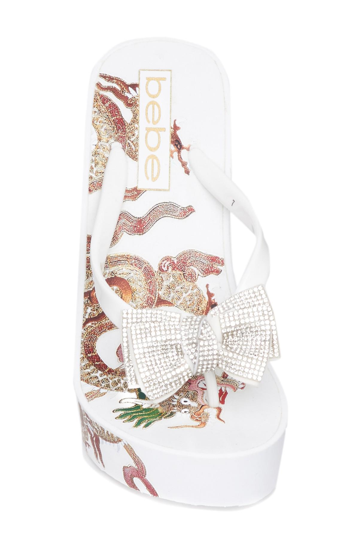 bebe alaya wedge sandal