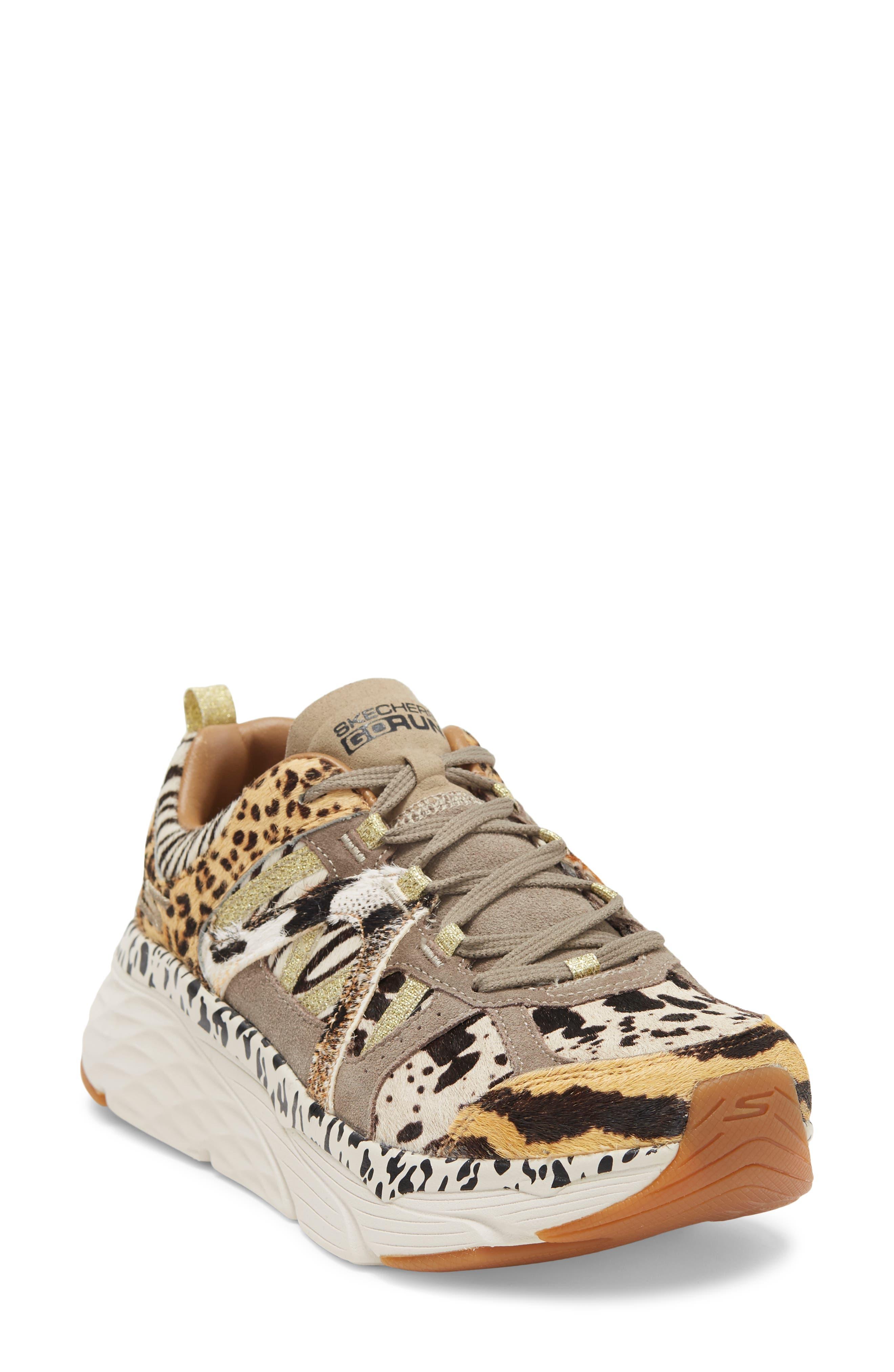pasaporte Solicitud excusa Skechers Max Cushioning Animal Print Elite Sneaker In Multi At Nordstrom  Rack | Lyst