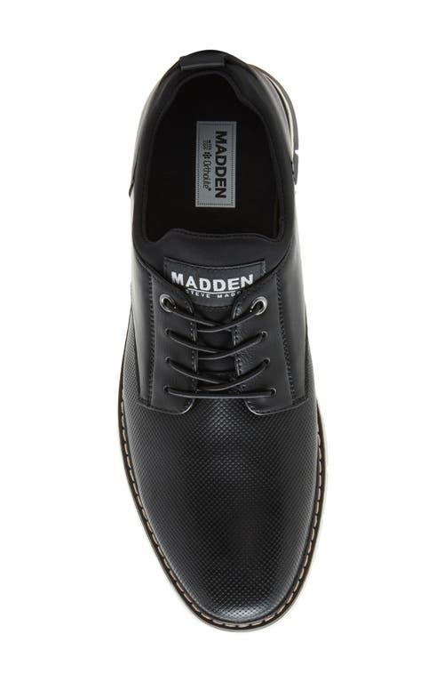 Madden Derby Shoes Men Black Lace Up Plain Toe Ortholite 11W Wide Width Madden Artie | SHOE DEPT ENCORE main image 4