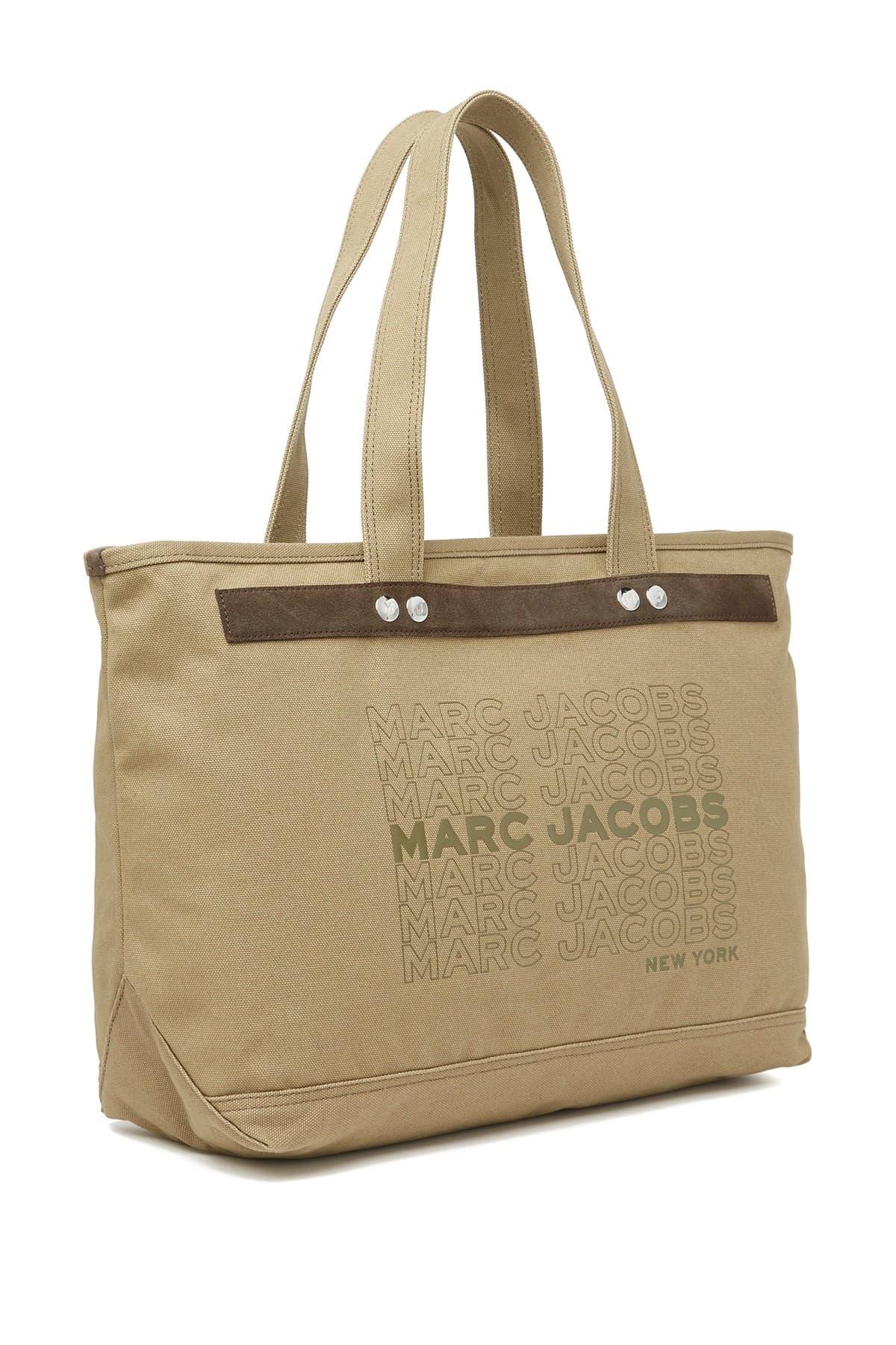 Marc Jacobs University Large Canvas Tote Bag | Lyst