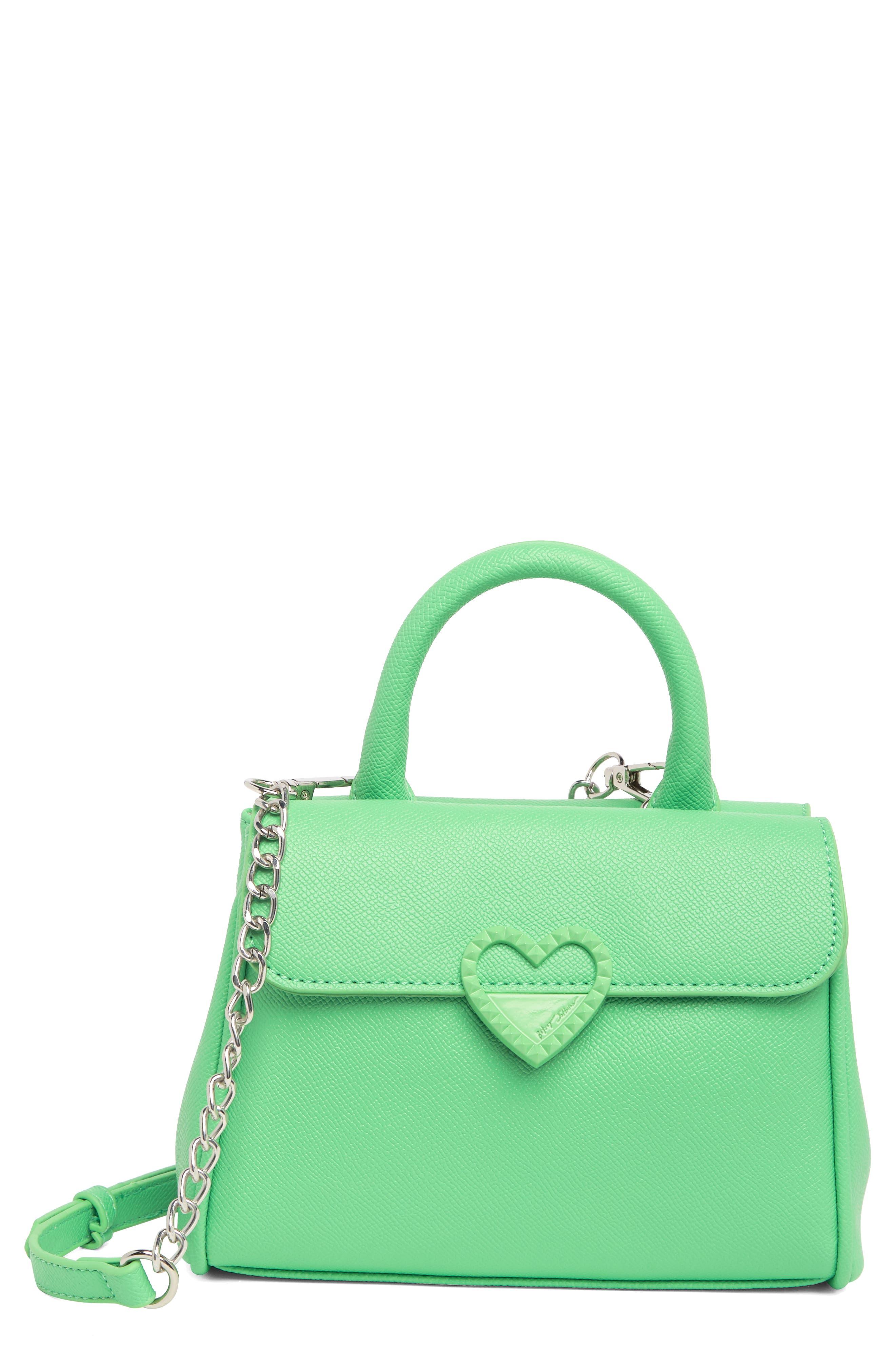 NEW Betsey Johnson Blush Pink Embossed Heart Satchel Purse Handbag | Purses  and handbags, Satchel purse, Handbag