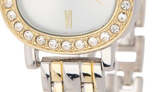 TRUE RELIGION Horseshoe Case Bracelet Watch, 26.2Mm in White  display picture 1