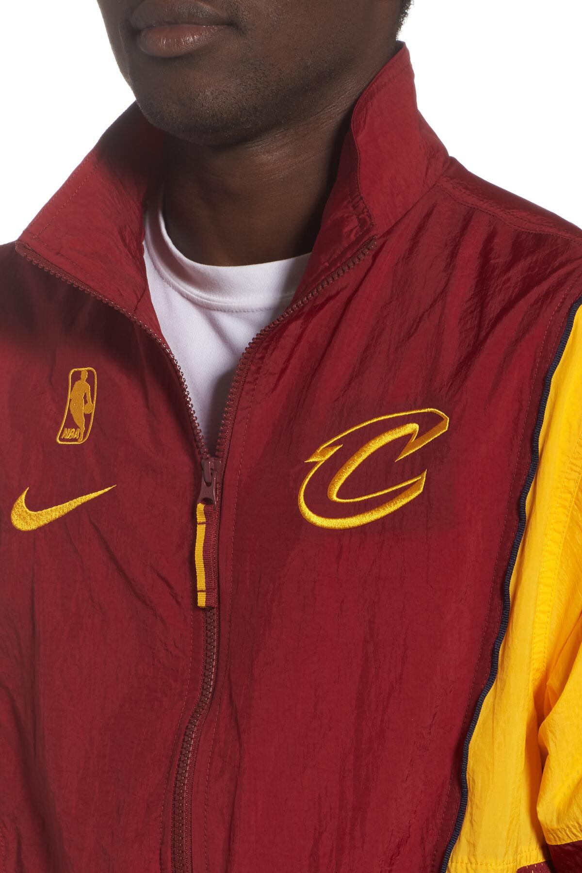 nike nba throwback track jacket