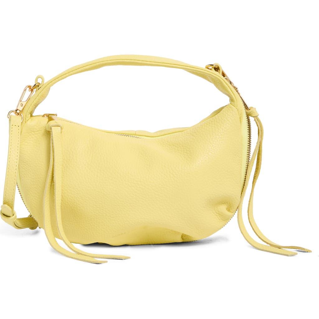 Aimee Kestenberg Starlight Top Handle Leather Bag in Yellow  display picture 3