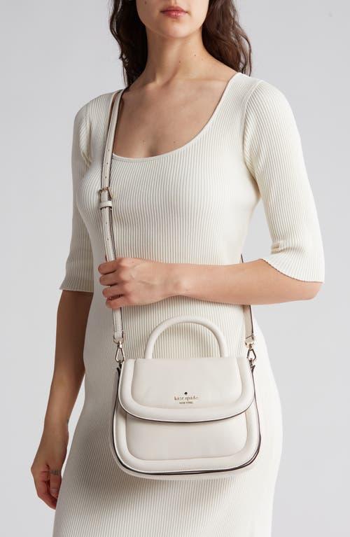 Kate Spade Puffy Top Handle Crossbody Bag in Natural | Lyst
