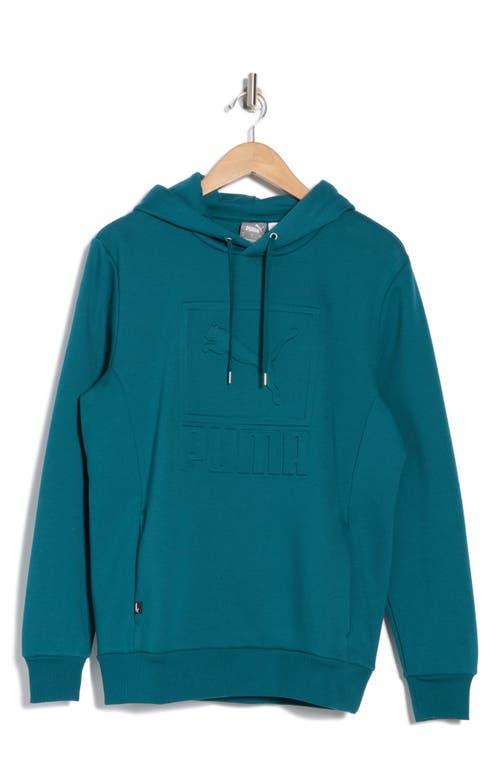 PUMA Elevate Embossed Hoodie in Blue for Men Lyst