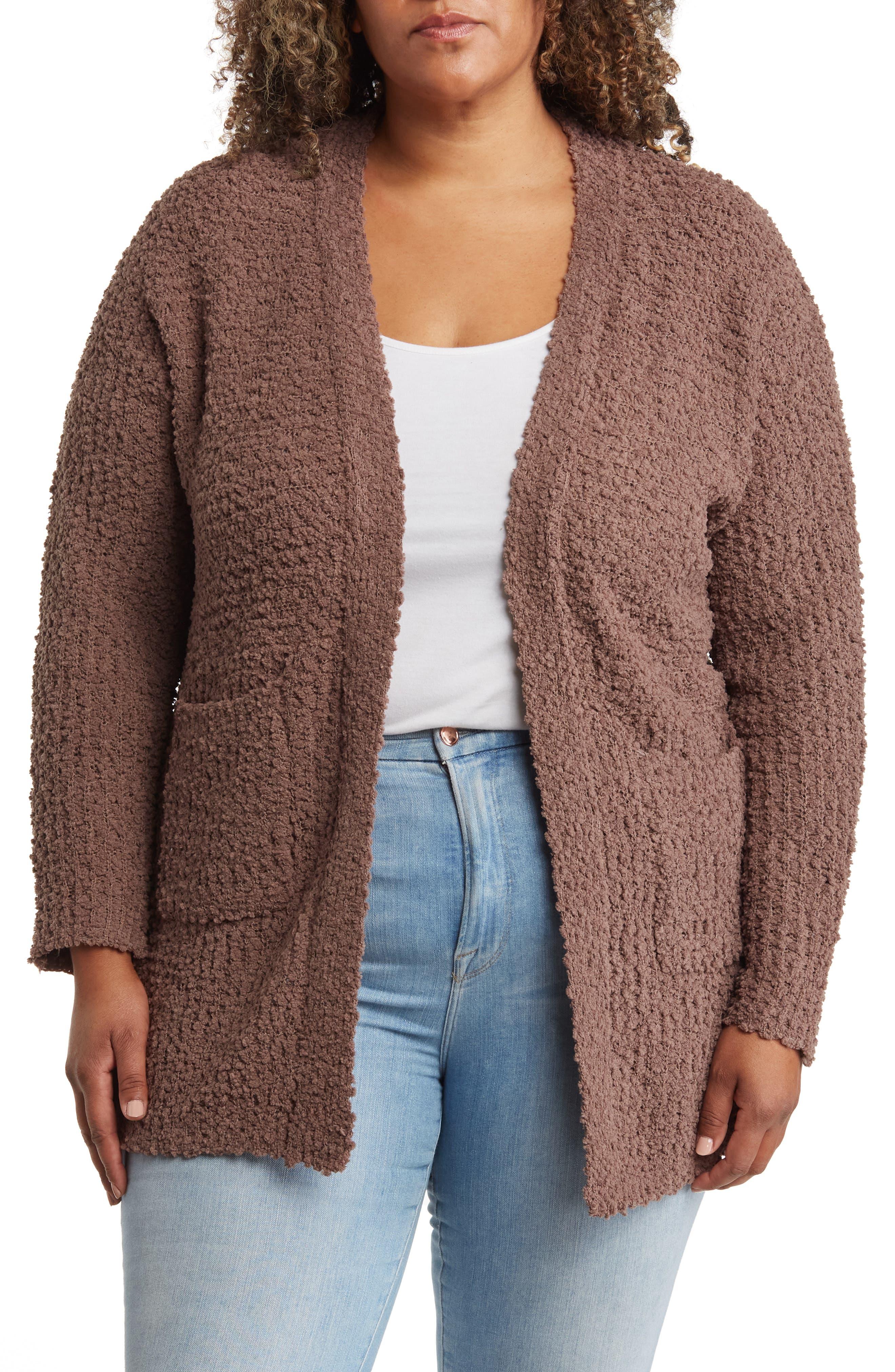 Bobeau cardigan with pockets sale