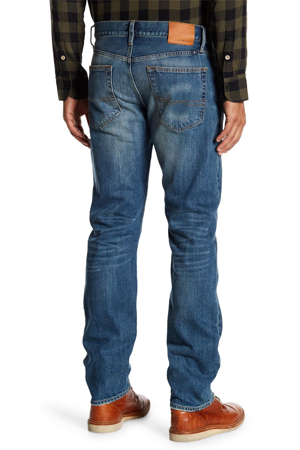 Lyst - Lucky Brand 121 Heritage Slim Fit Jeans in Blue for Men