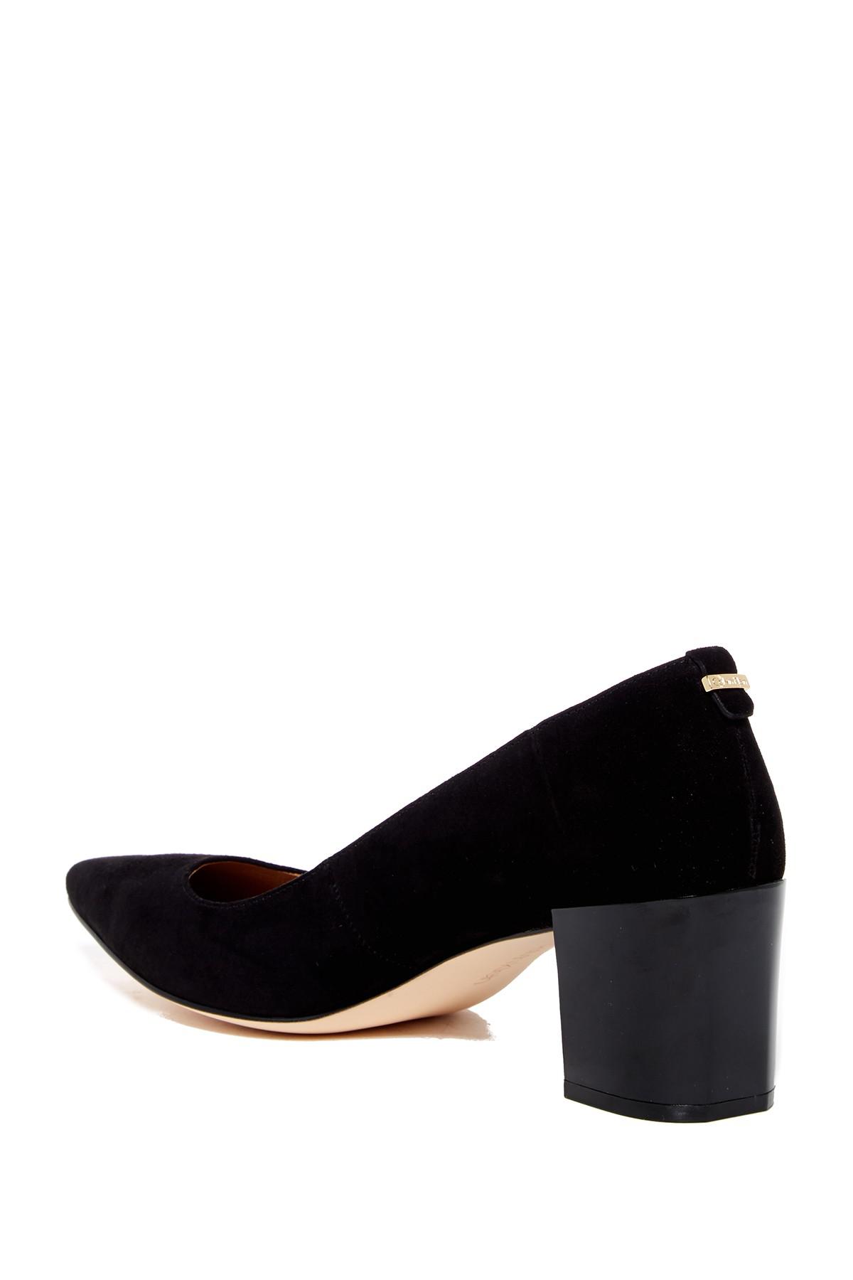 calvin klein lucite heel