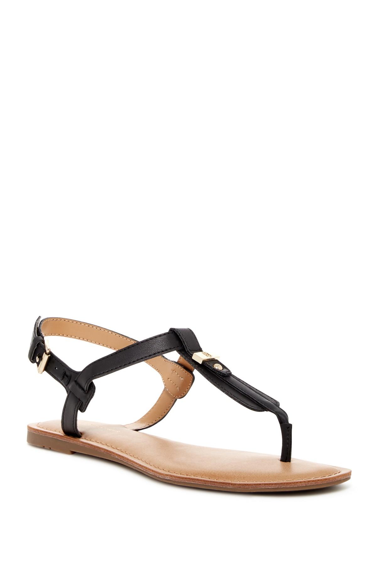 tommy hilfiger t strap sandals