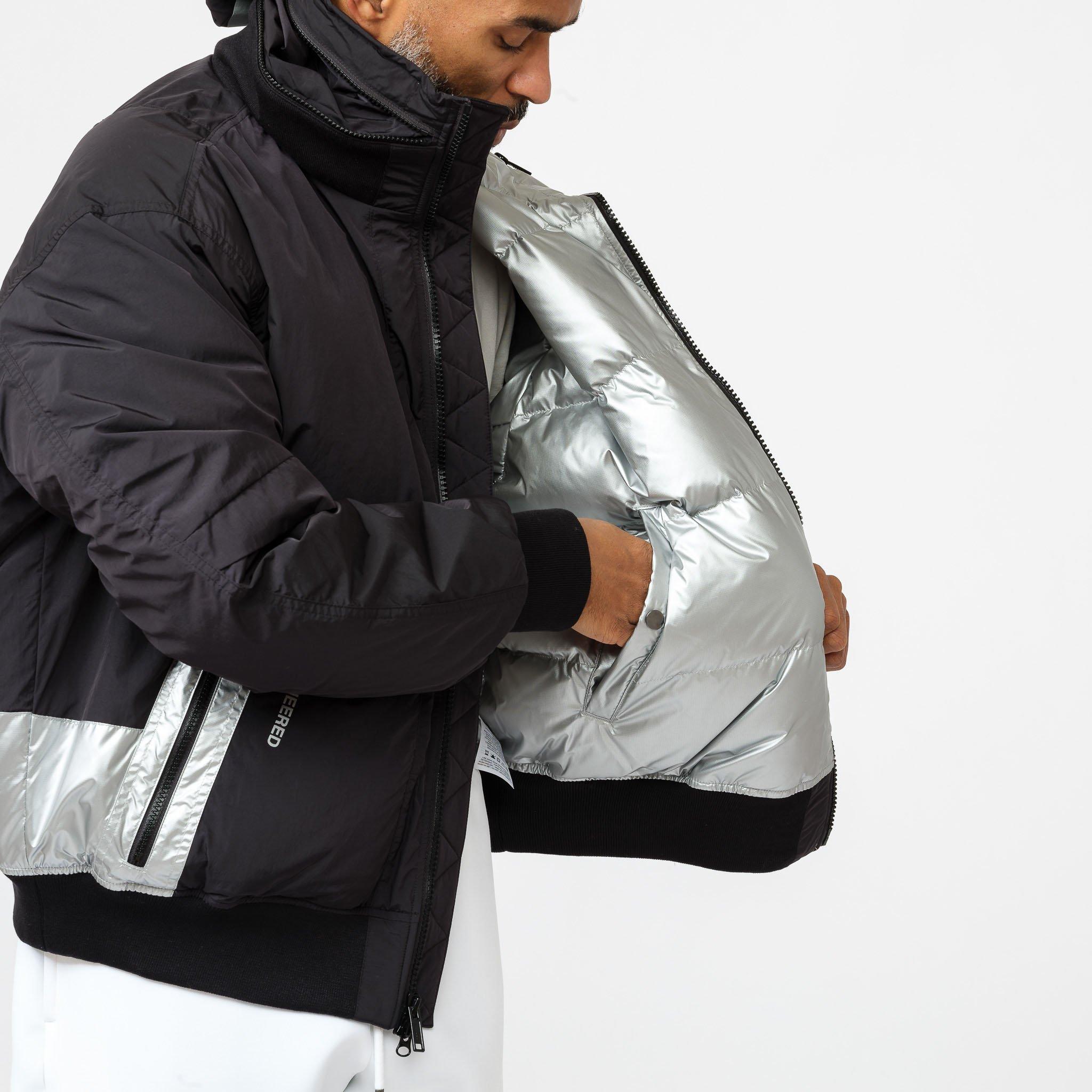 Nike Synthetic 23 Engineered Ma 1 Down Jacket In Black For Men Lyst