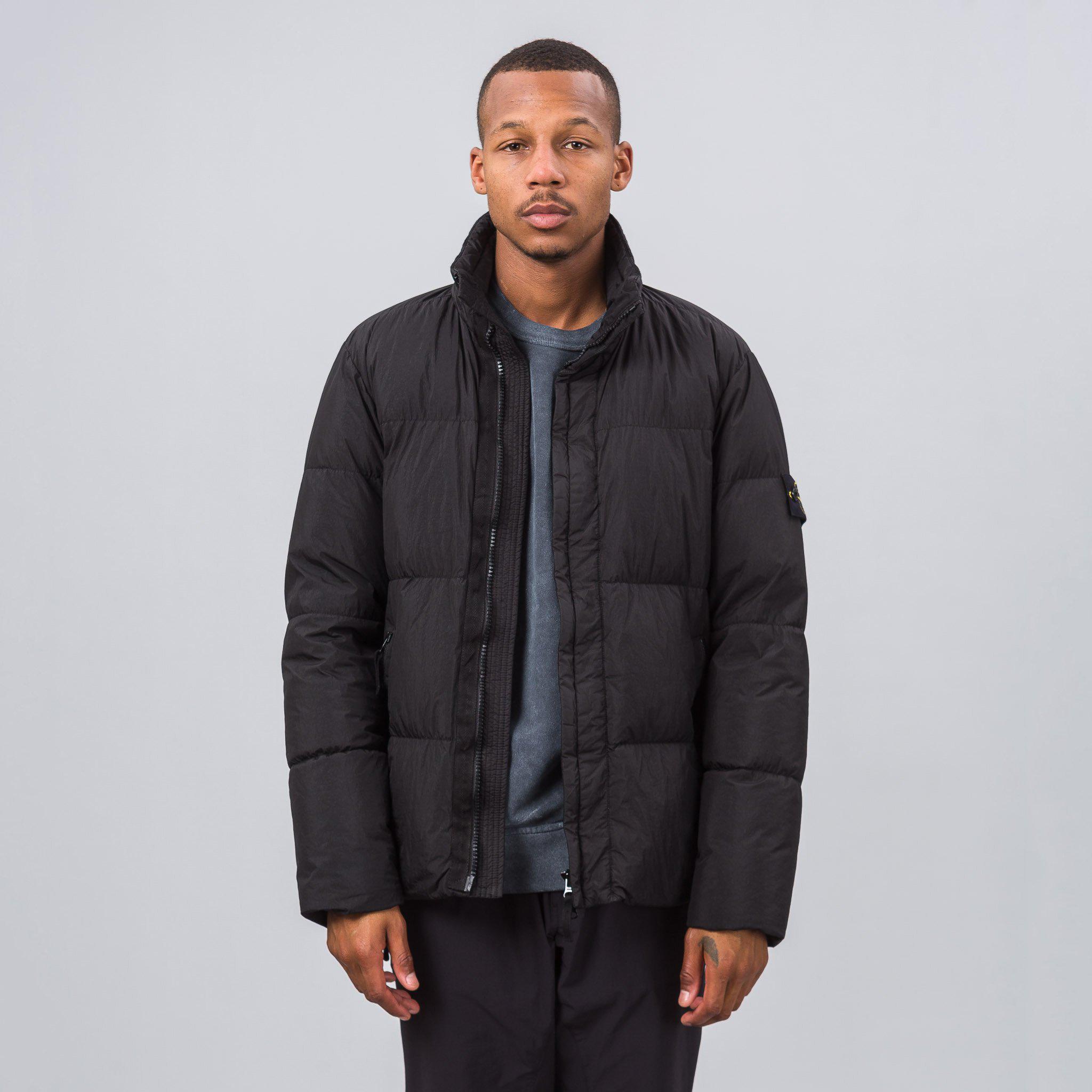 Stone Island 40223 Garment Dyed Crinkle Reps Puffy Down Jacket In Black for  Men | Lyst