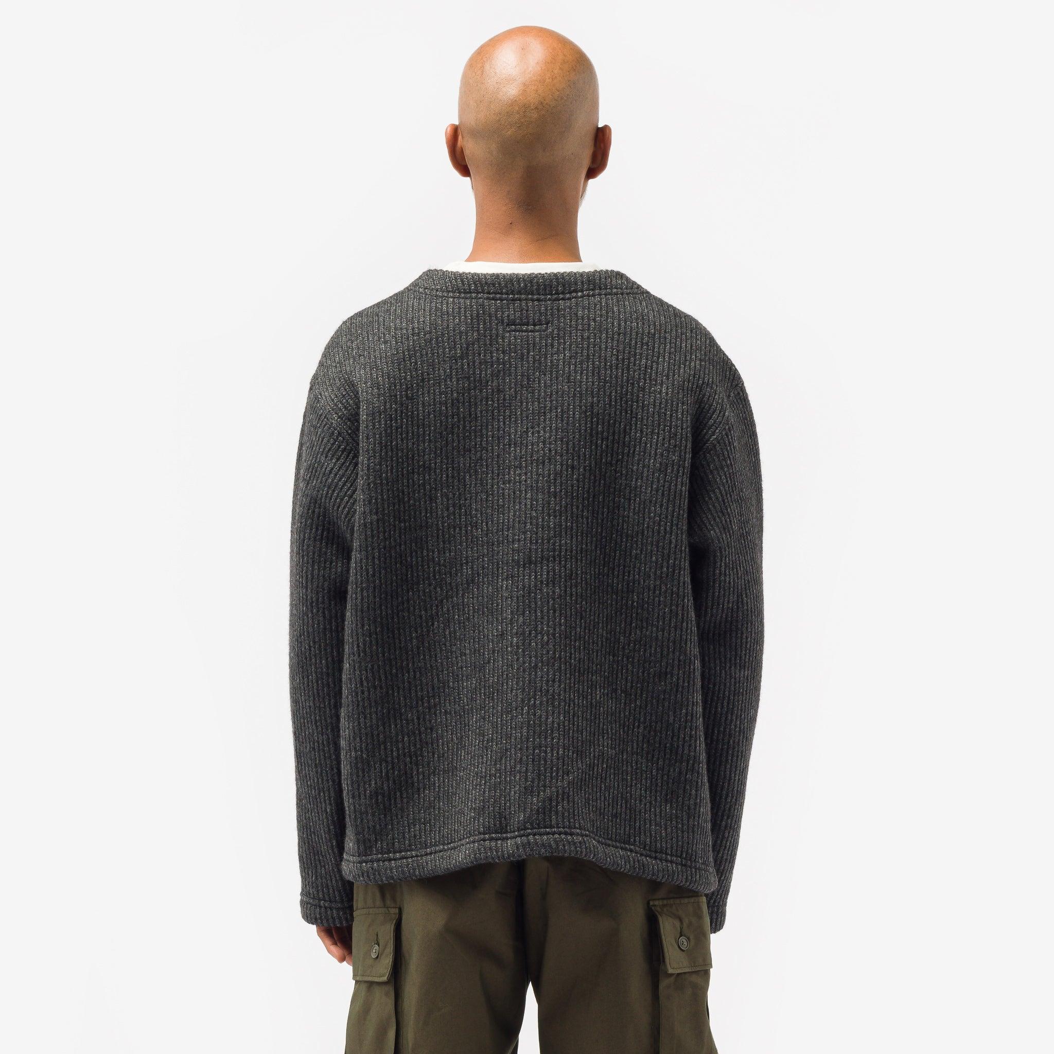 Engineered Garments Knit Cardigan in Gray for Men | Lyst