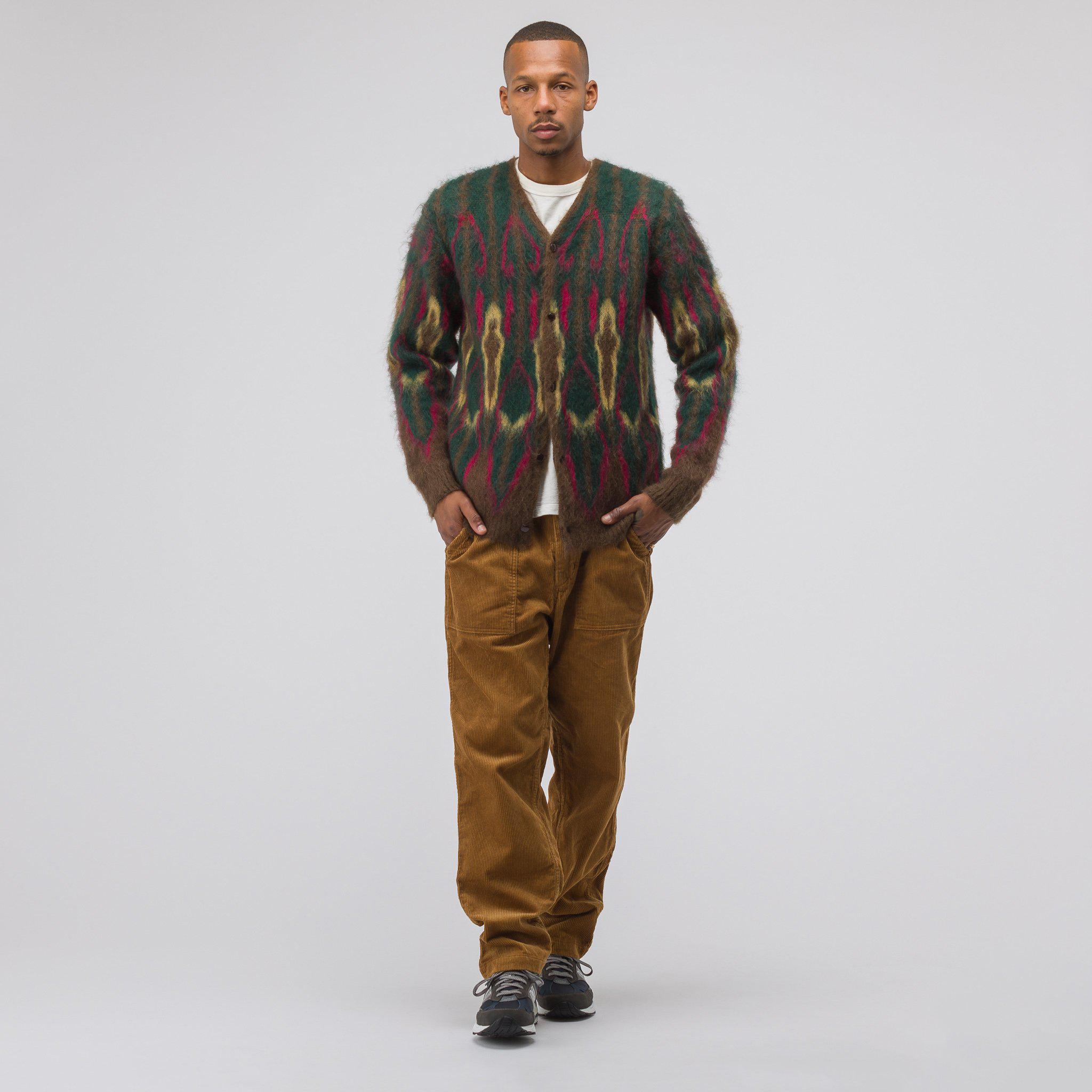 needles psychedelic mohair cardigan