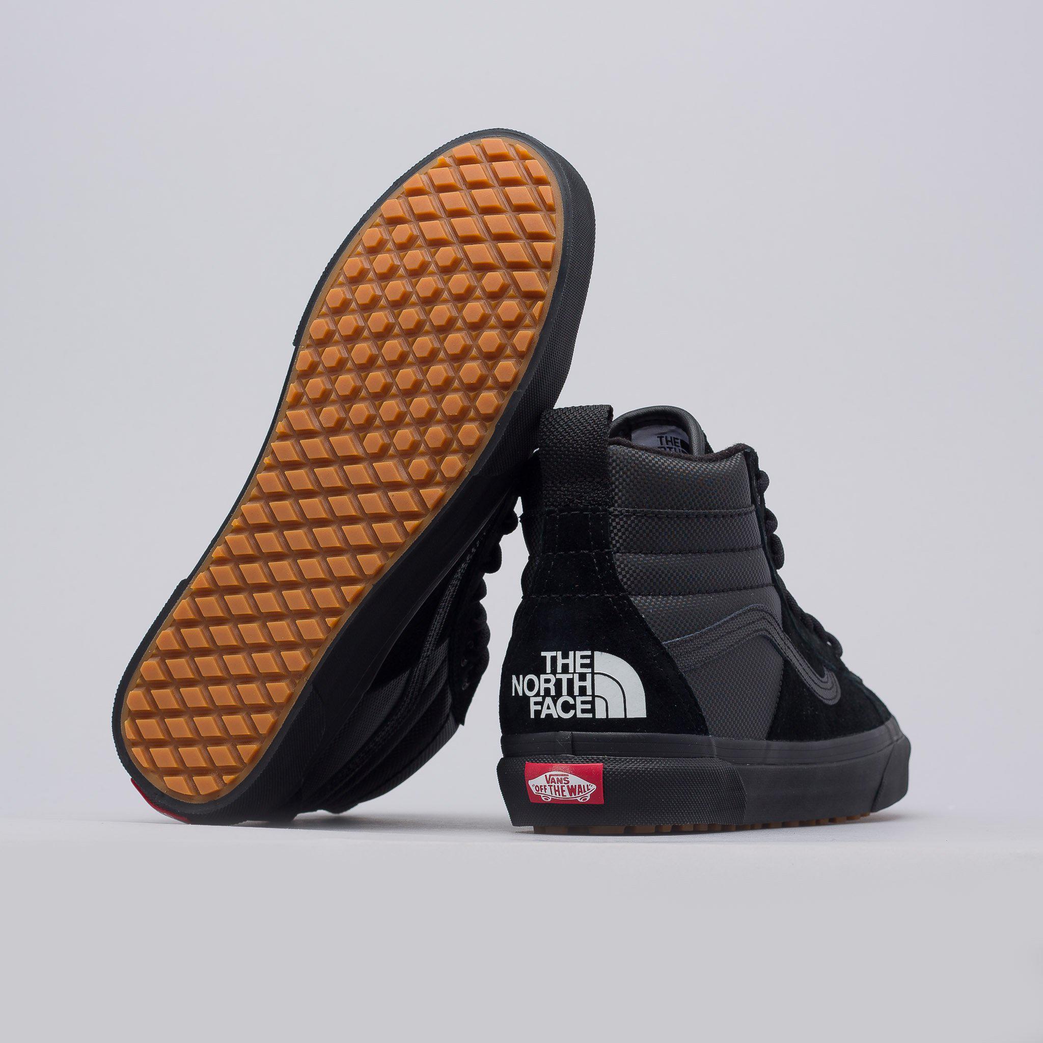 vans sk8 hi x the north face