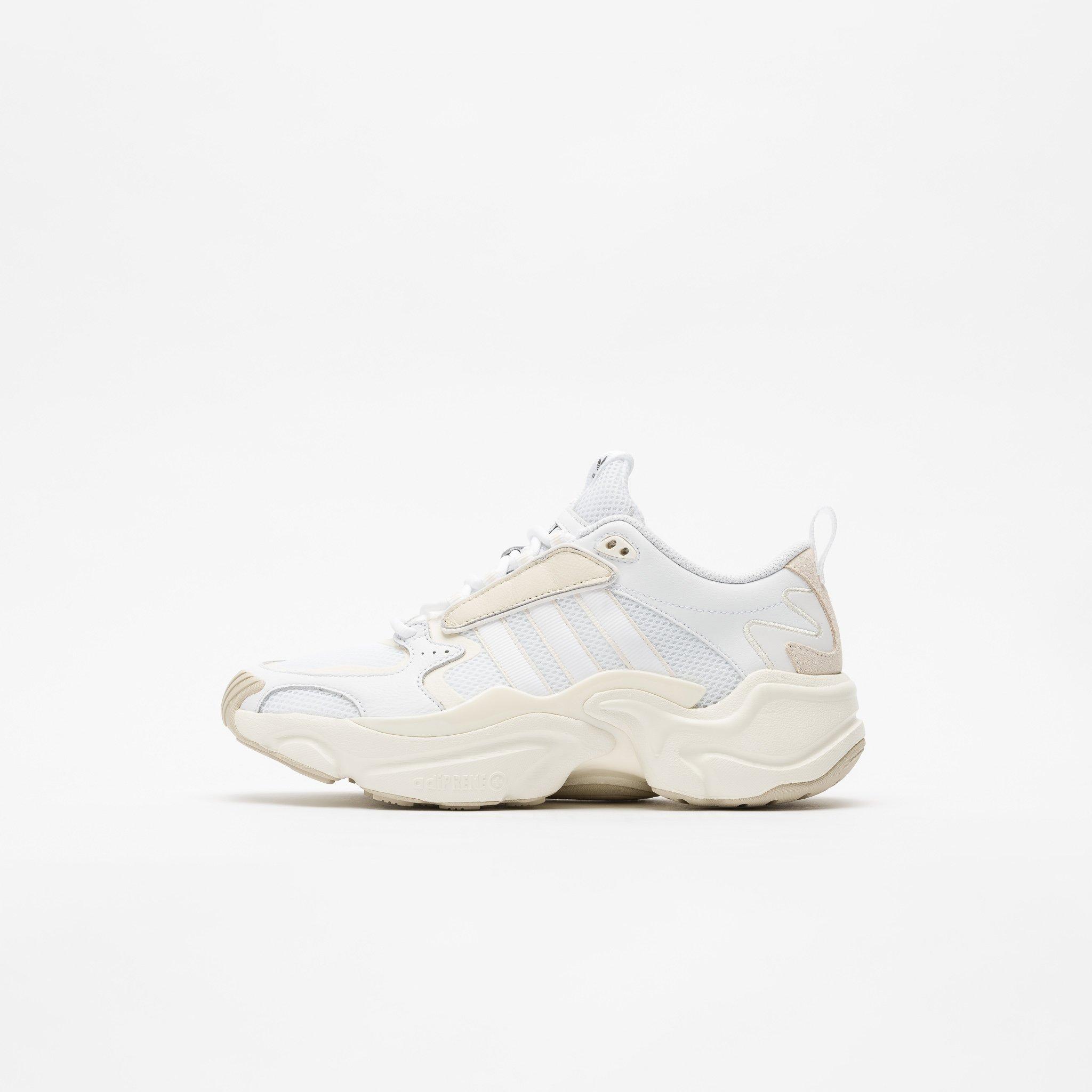 Adidas Magmur Runner sneakers in beige + white (only $60) | RunRepeat