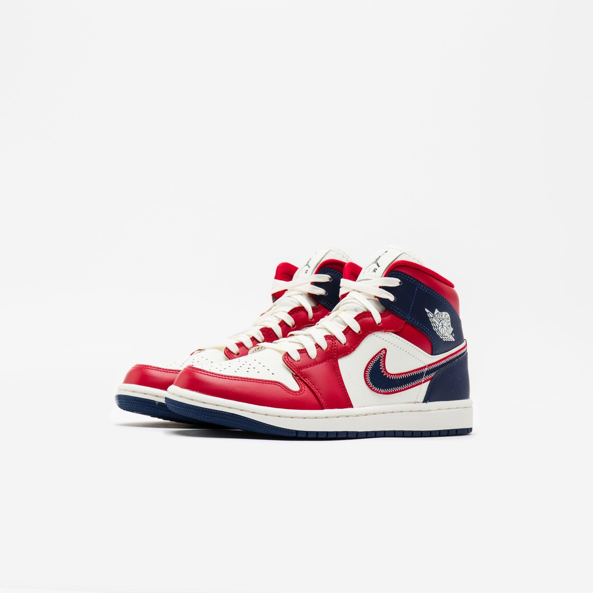 Nike Air 1 Mid Se Sneaker in Red | Lyst