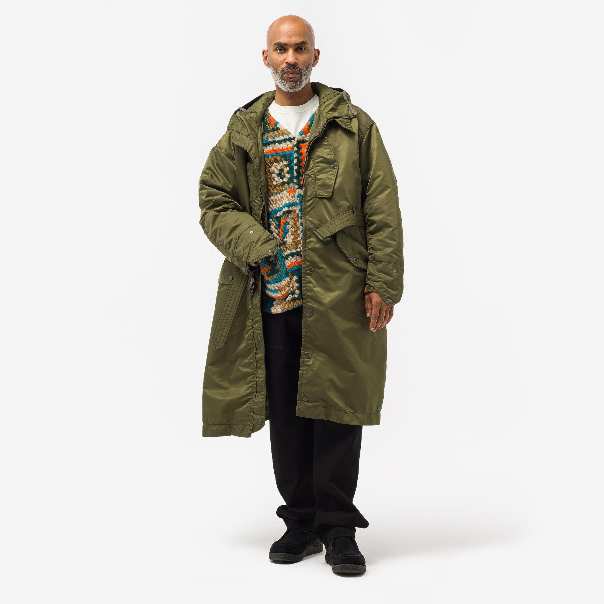Engineered Garments Storm Coat in Green for Men | Lyst