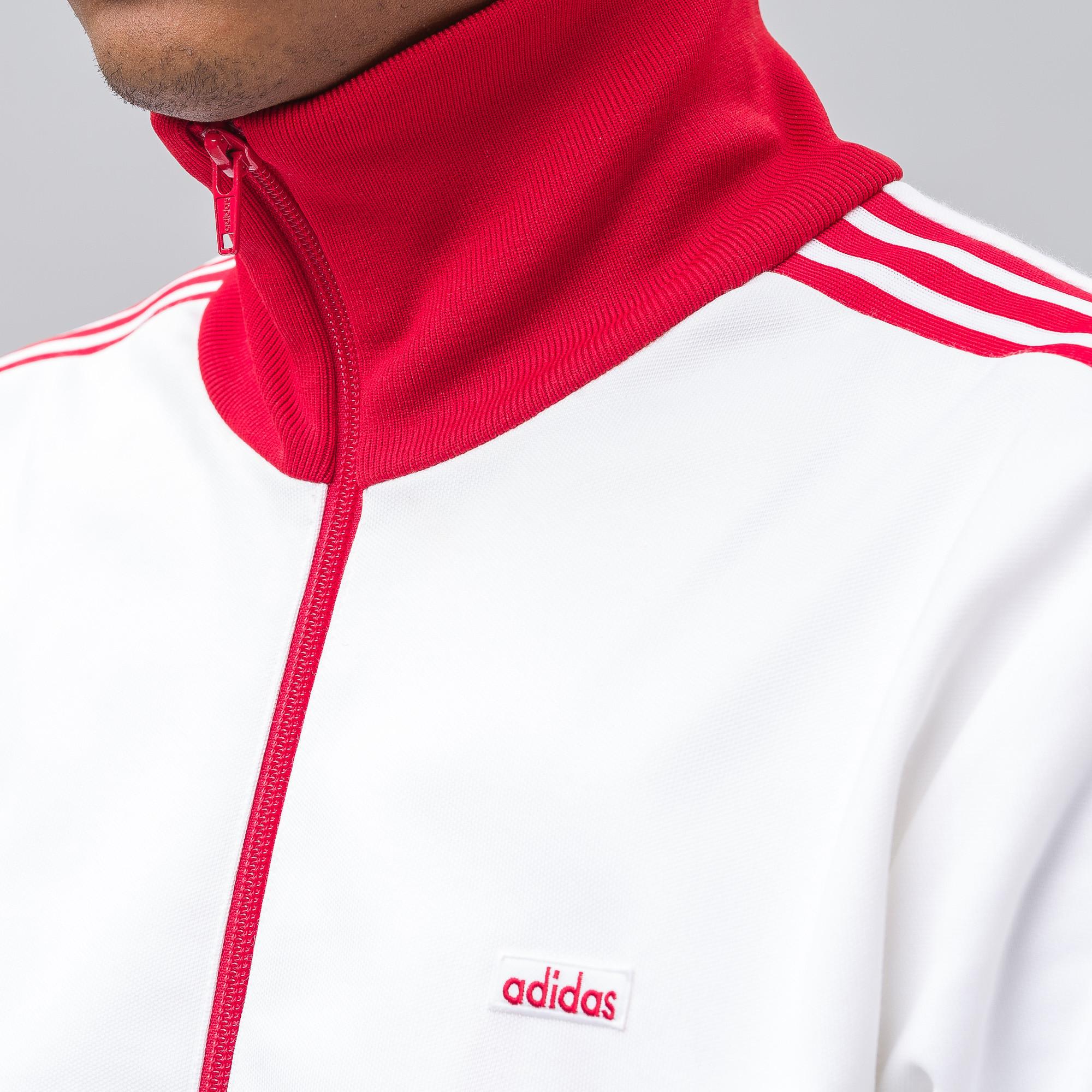 adidas Originals Beckenbauer Mig Tracksuit in Red/White (Red) for Men ...